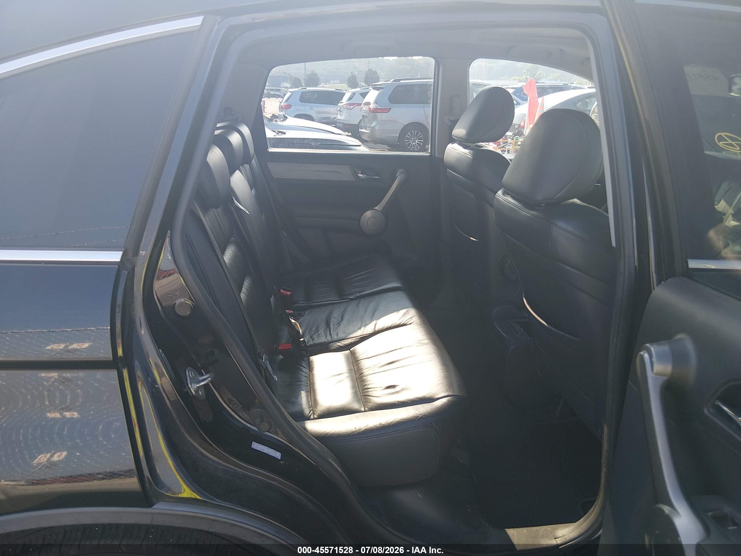 2009 Honda Cr-v Ex-l Black vin: 5J6RE48719L069738