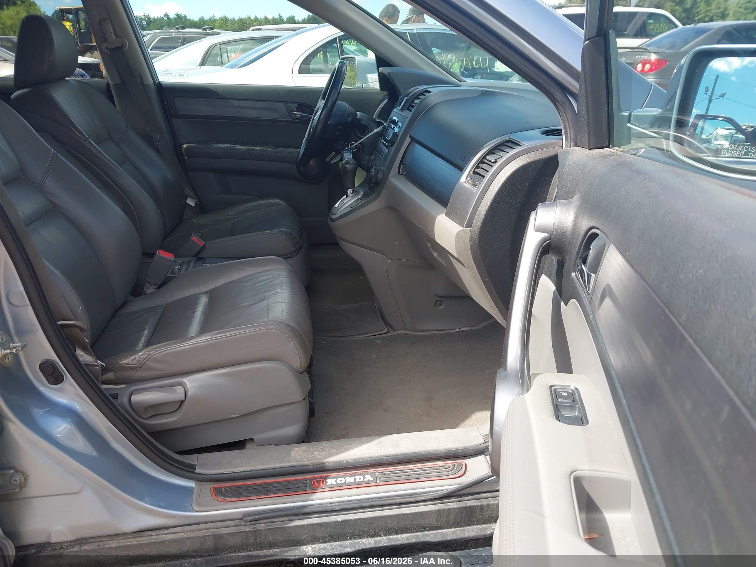 2008 Honda Cr-v Ex-l Light Blue vin: 5J6RE48728L028761