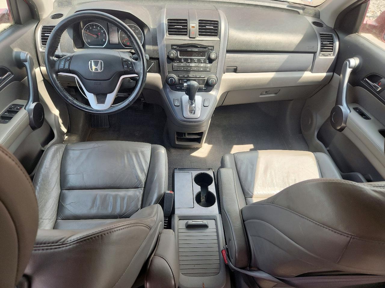 2008 Honda Cr-v Exl Burgundy vin: 5J6RE48728L033166