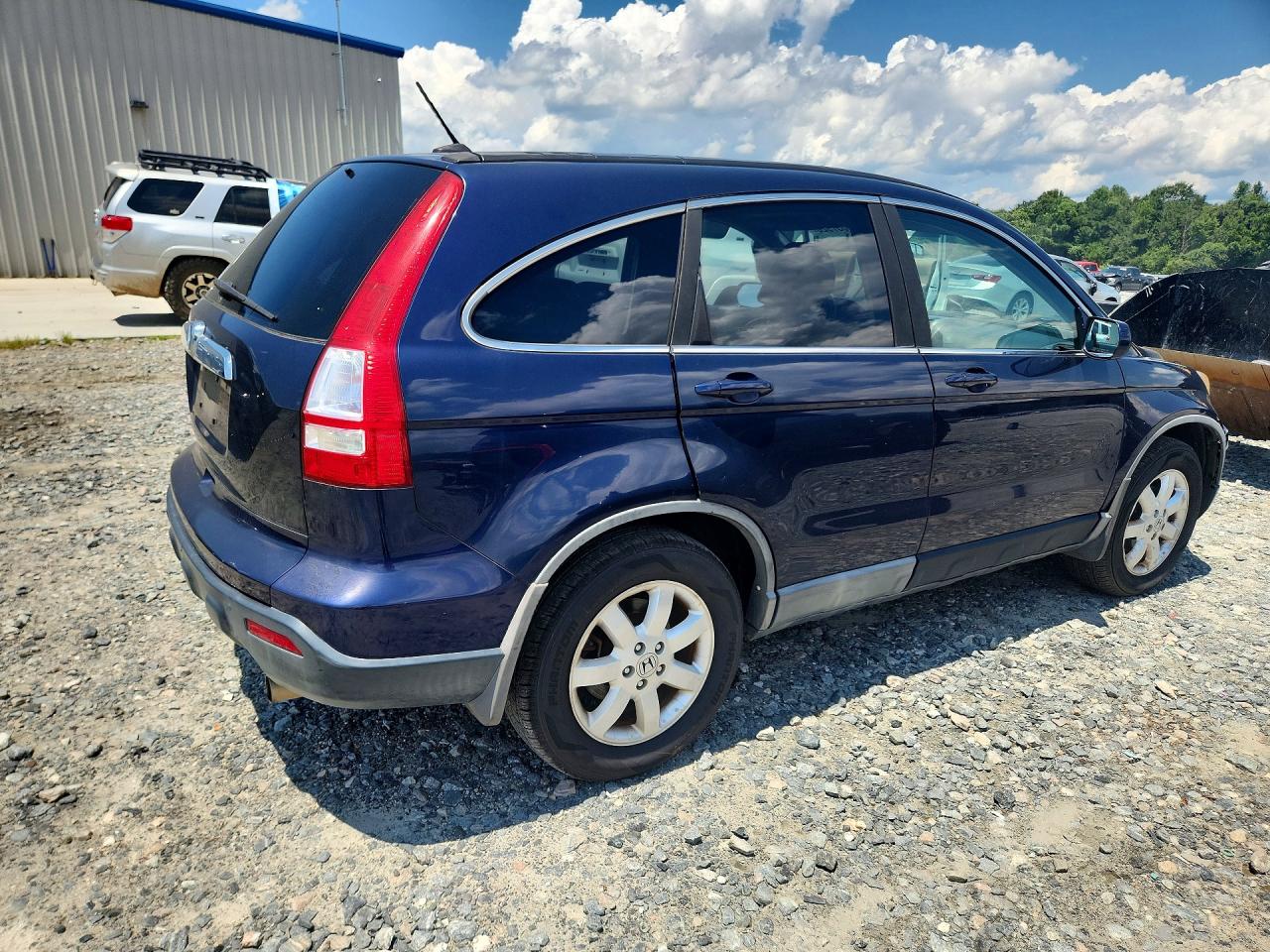 2008 Honda Cr-v Exl Blue vin: 5J6RE48728L035872