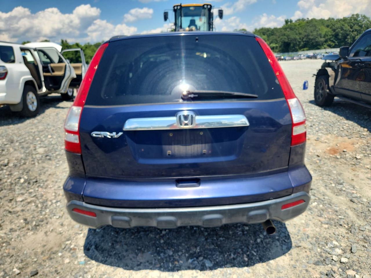 2008 Honda Cr-v Exl Blue vin: 5J6RE48728L035872