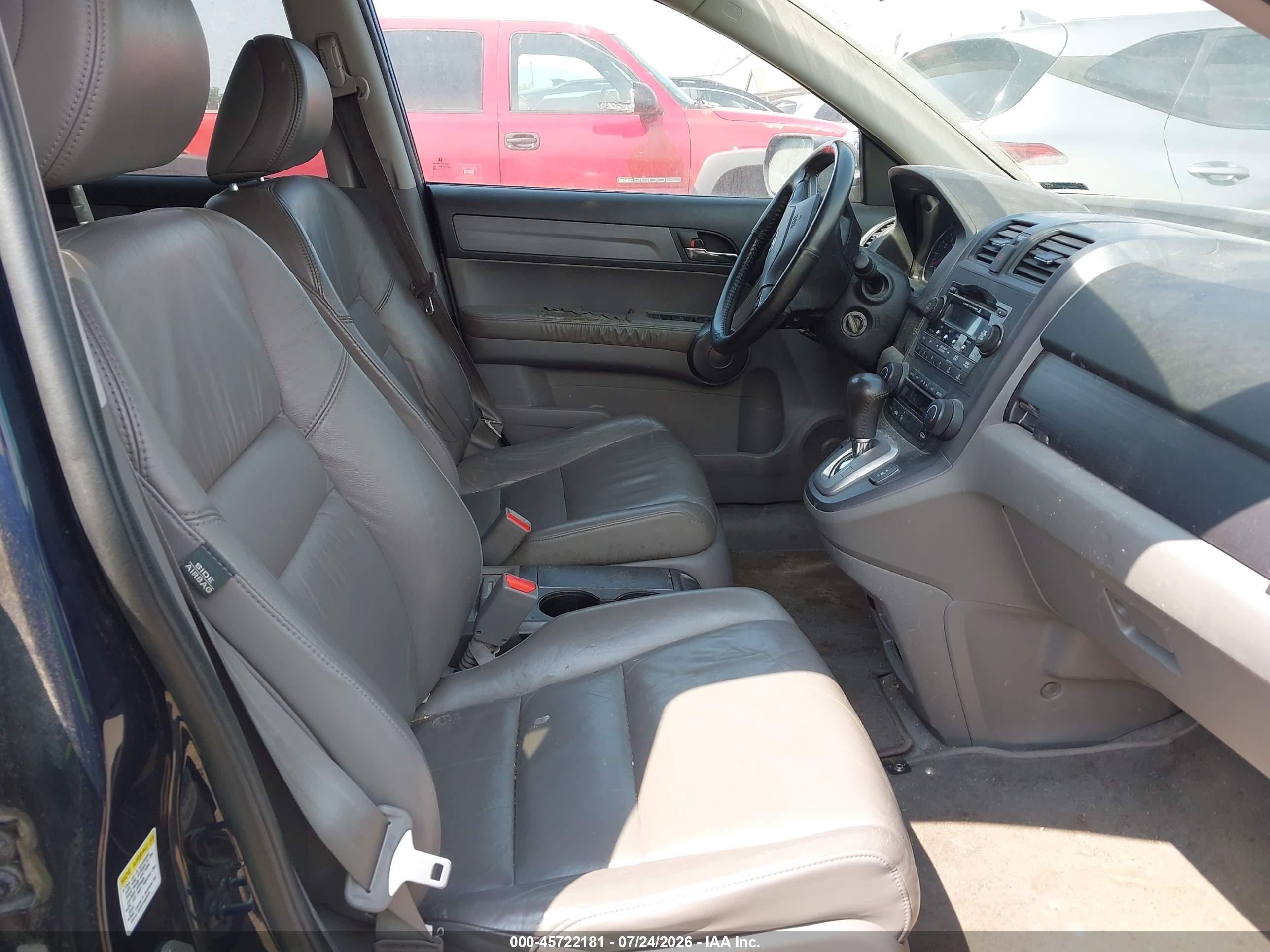 2009 Honda Cr-v Ex-l Синий vin: 5J6RE48729L004588