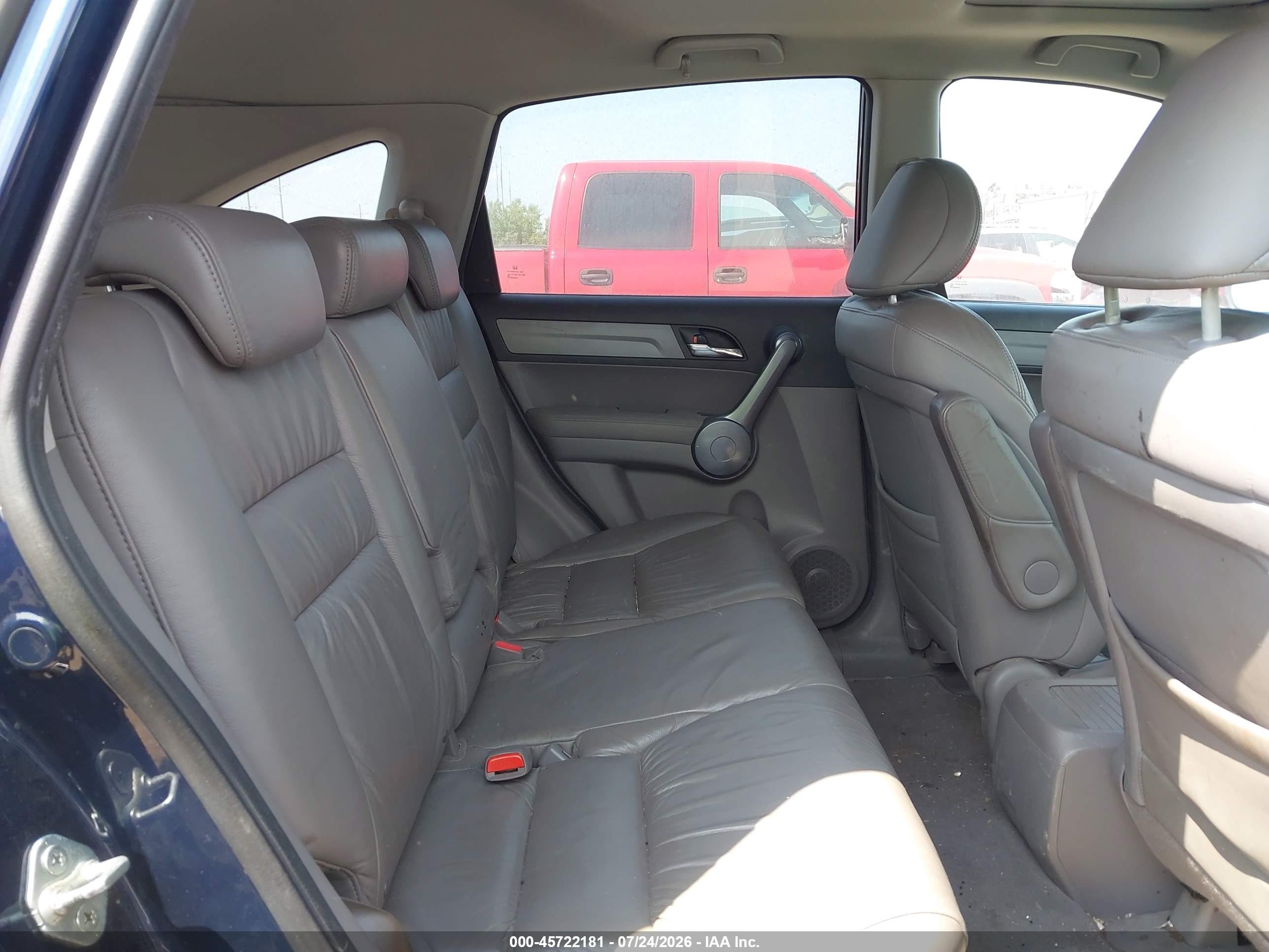 2009 Honda Cr-v Ex-l Синий vin: 5J6RE48729L004588