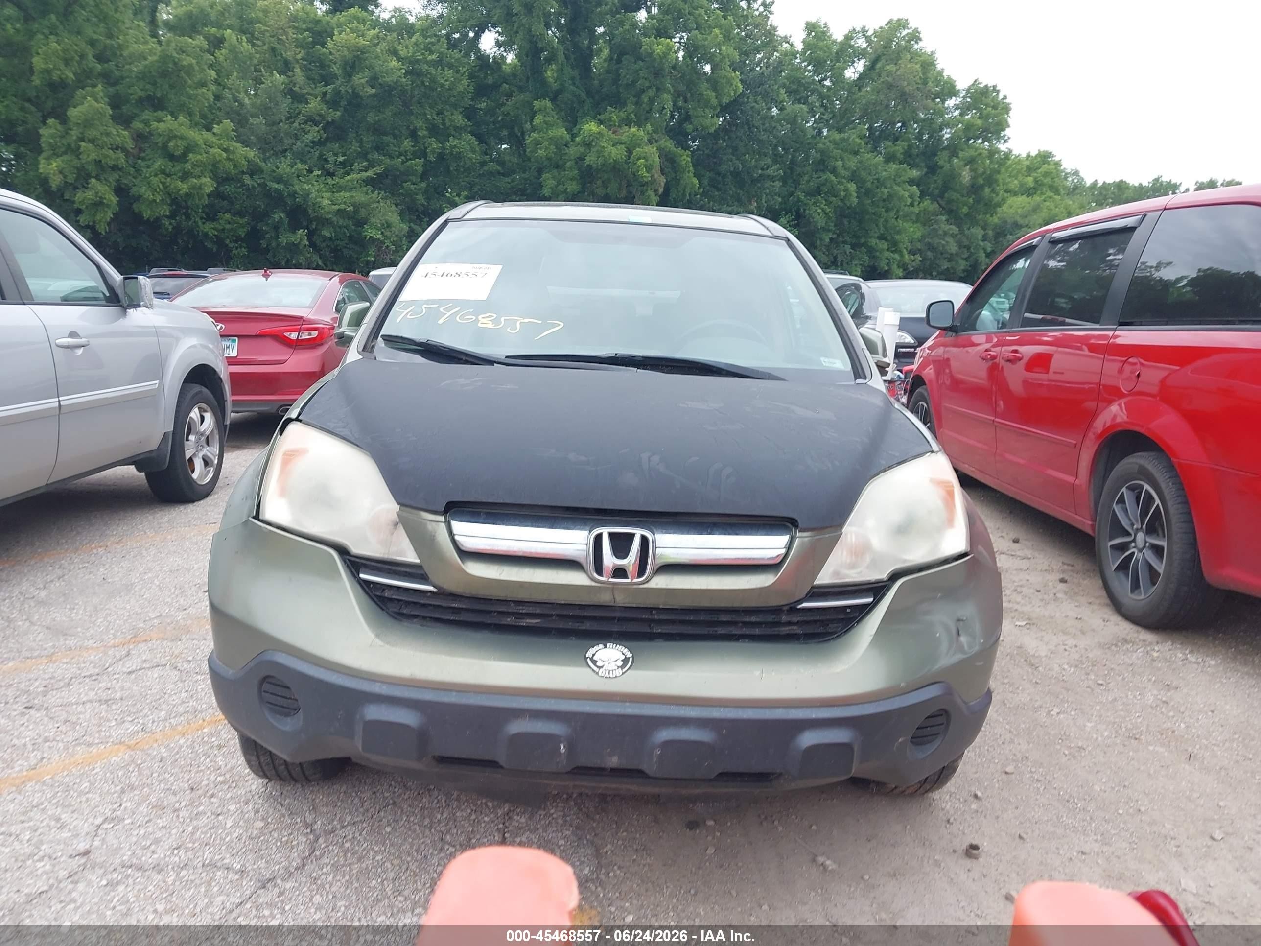 2009 Honda Cr-v Ex-l Green vin: 5J6RE48729L011041