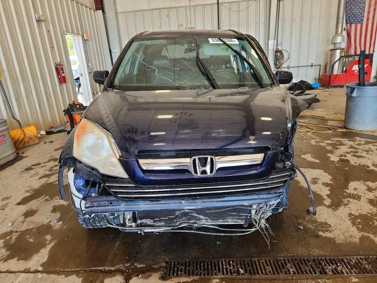 2009 Honda Cr-v Exl Blue vin: 5J6RE48729L016353