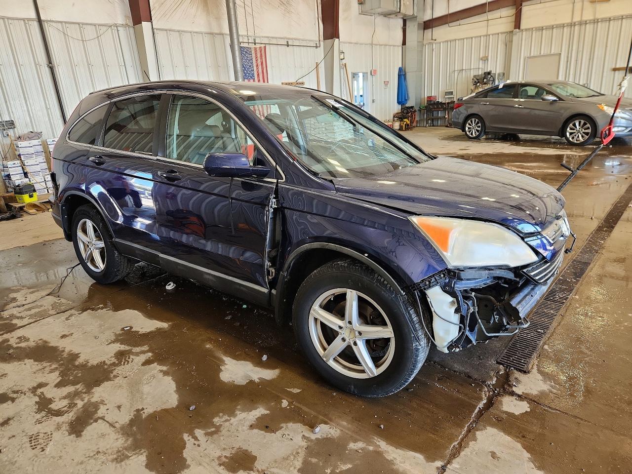 2009 Honda Cr-v Exl Blue vin: 5J6RE48729L016353