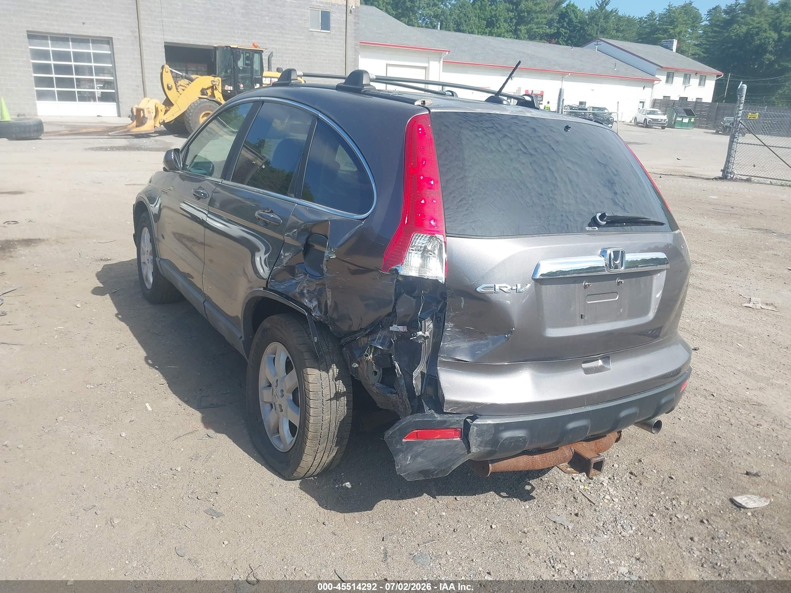 2009 Honda Cr-v Ex-l Gray vin: 5J6RE48729L038434