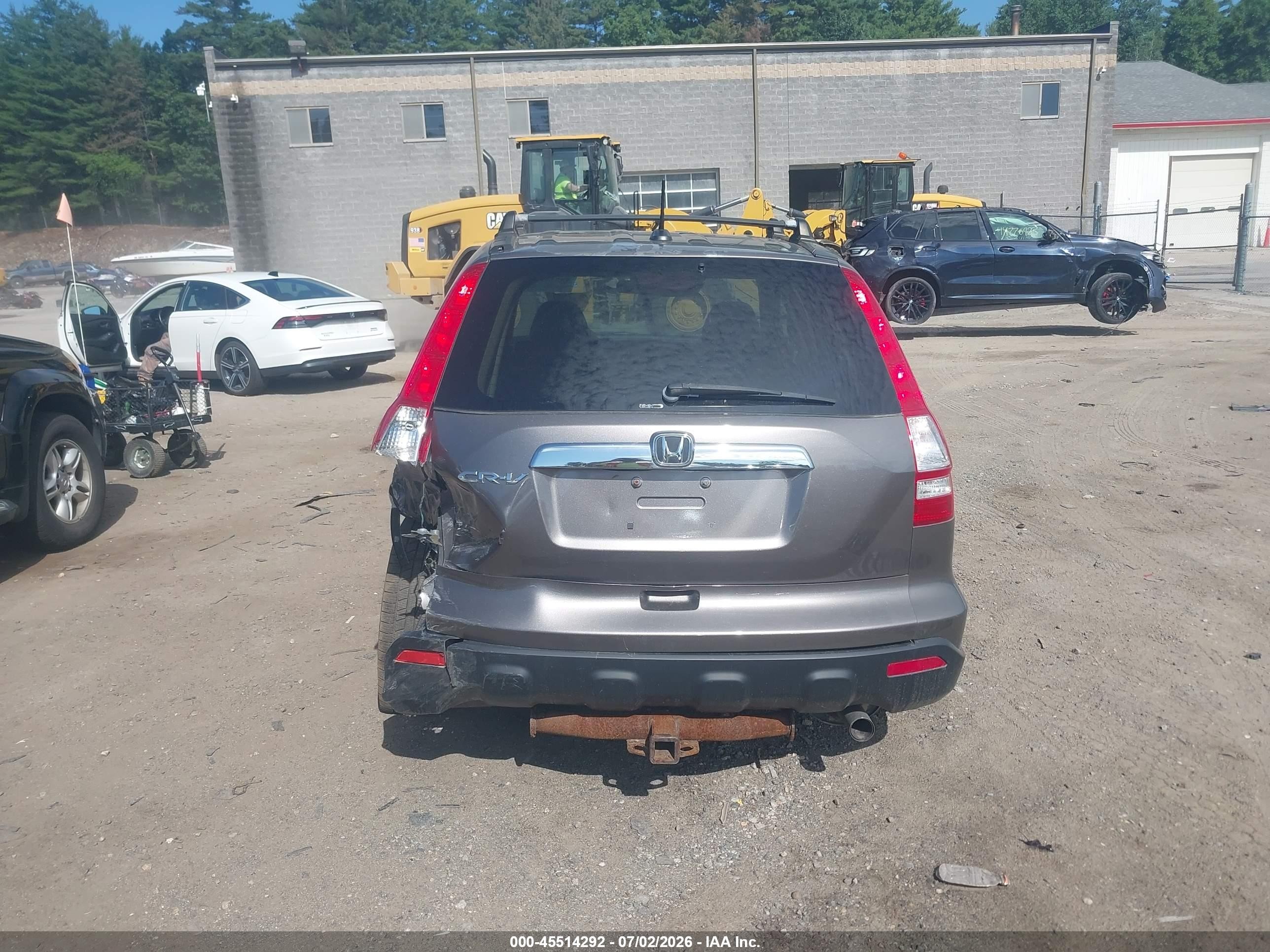 2009 Honda Cr-v Ex-l Gray vin: 5J6RE48729L038434