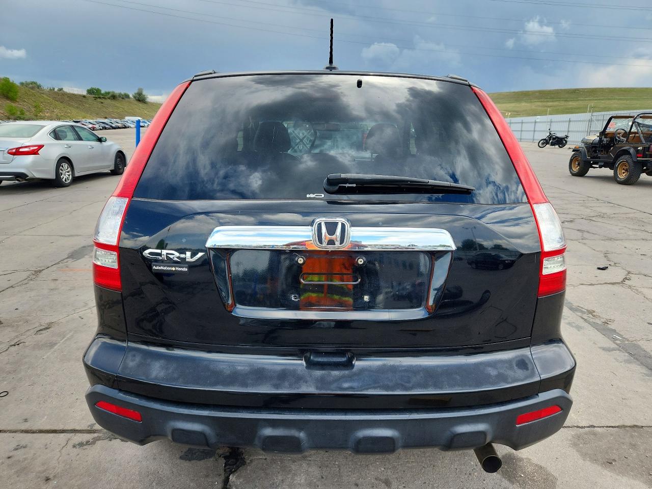 2009 Honda Cr-v Exl Black vin: 5J6RE48729L040751