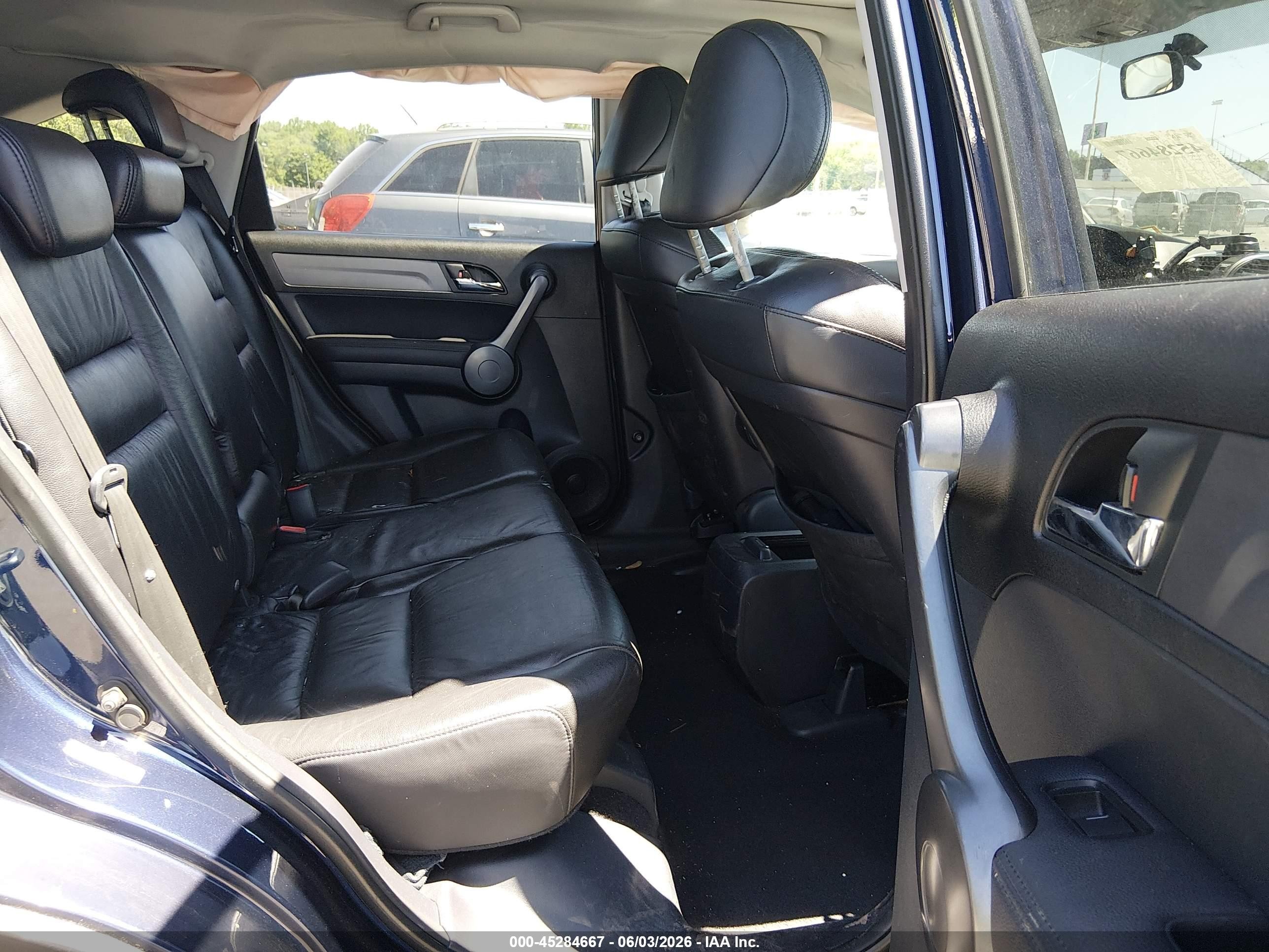 2009 Honda Cr-v Ex-l Синий vin: 5J6RE48729L042192
