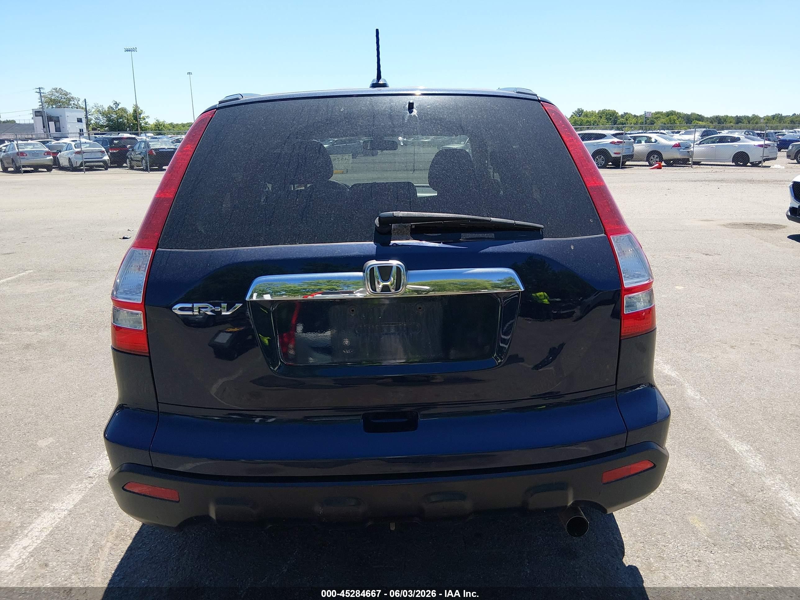 2009 Honda Cr-v Ex-l Синий vin: 5J6RE48729L042192