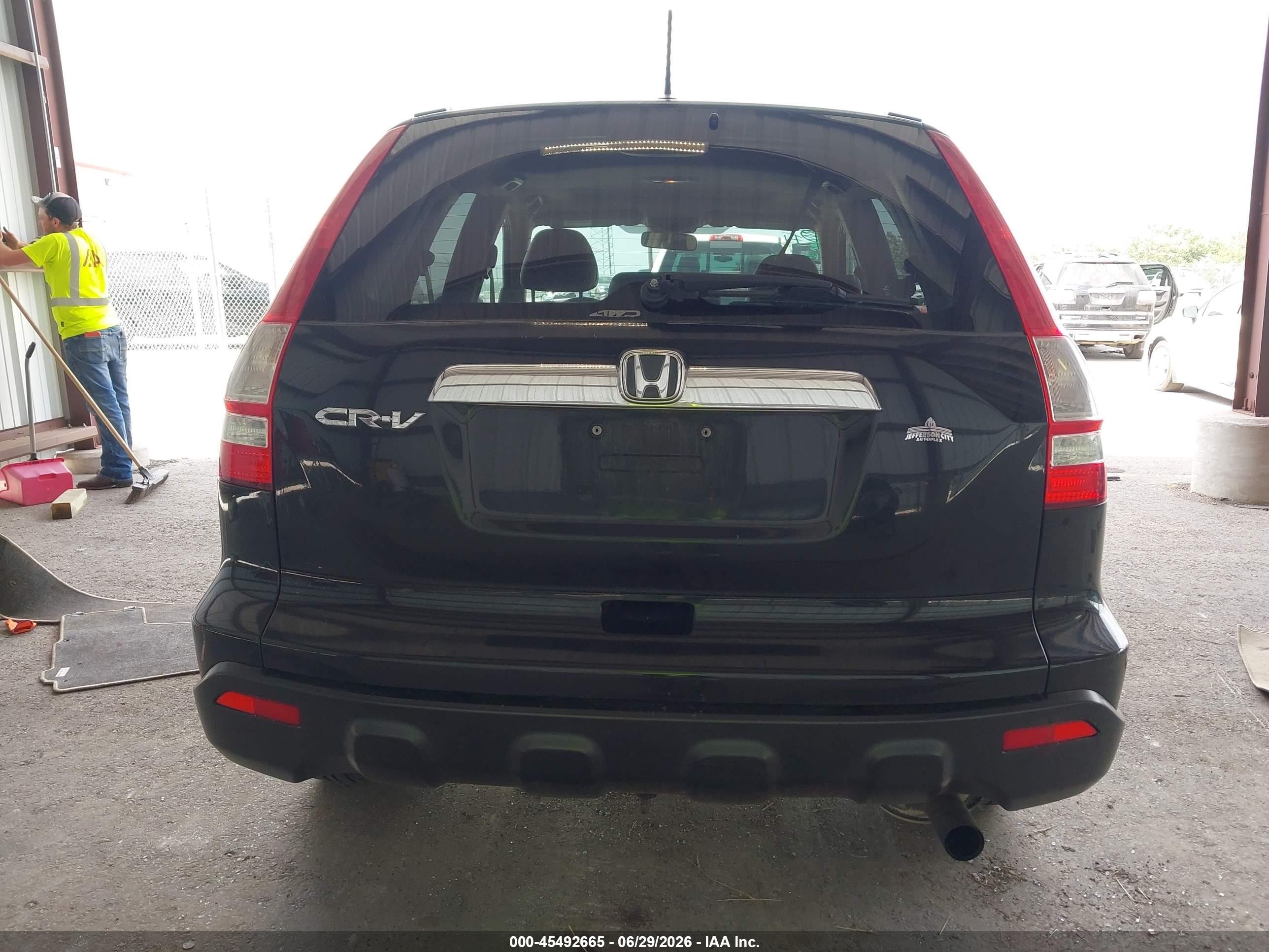 2009 Honda Cr-v Ex-l Black vin: 5J6RE48729L044184