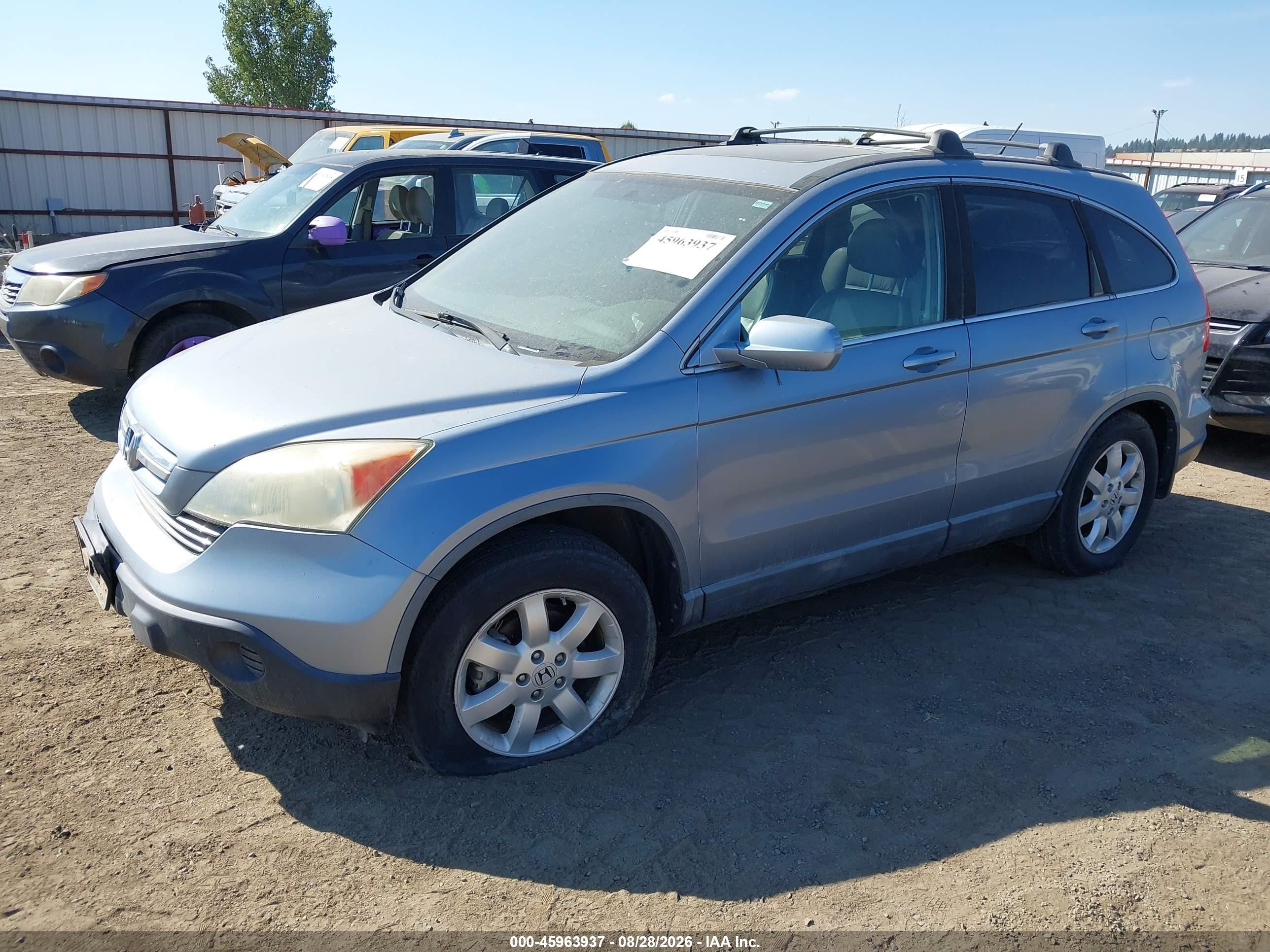 2009 Honda Cr-v Ex-l Pewter vin: 5J6RE48729L054861