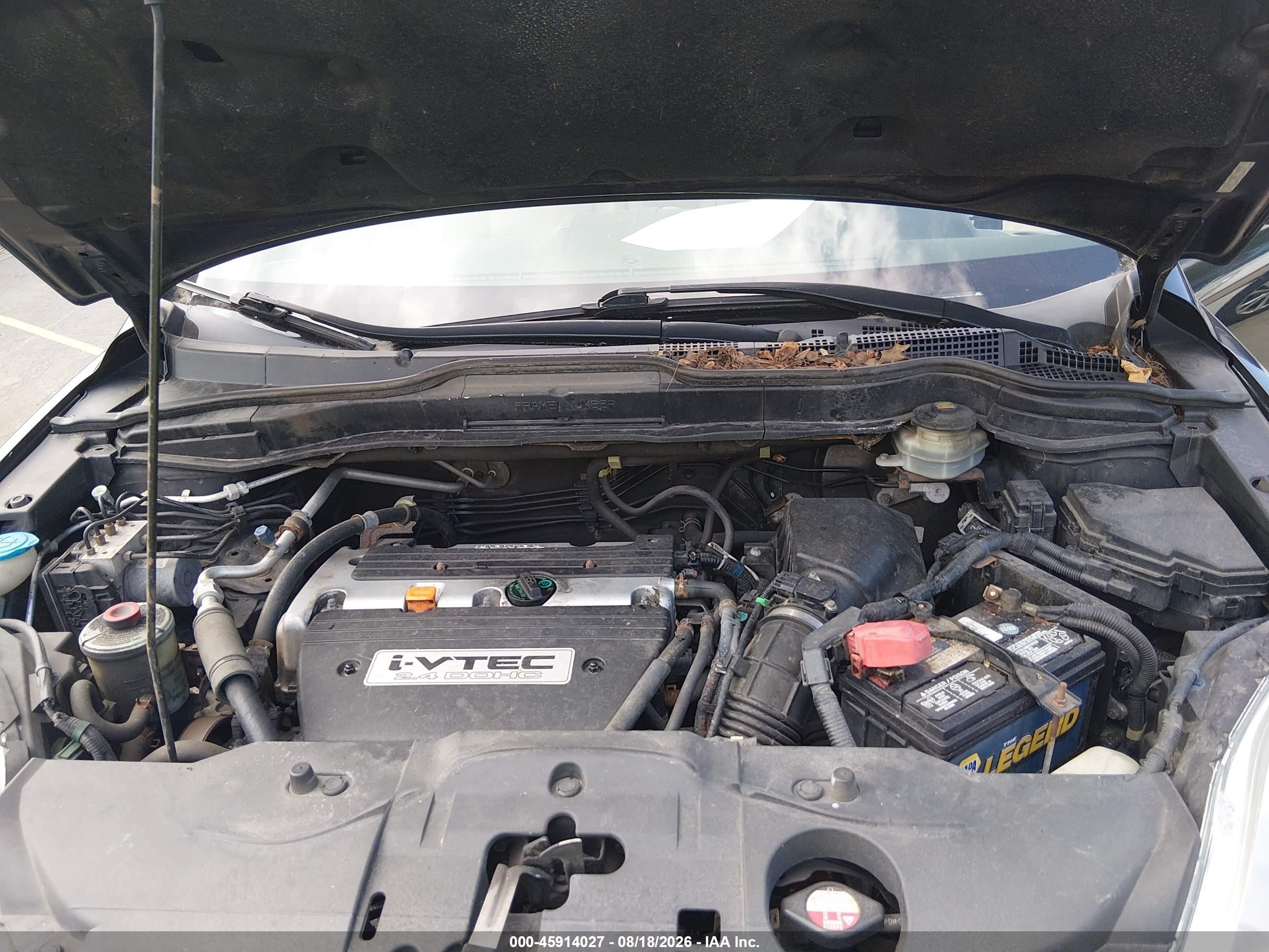 2009 Honda Cr-v Ex-l Black vin: 5J6RE48729L058263