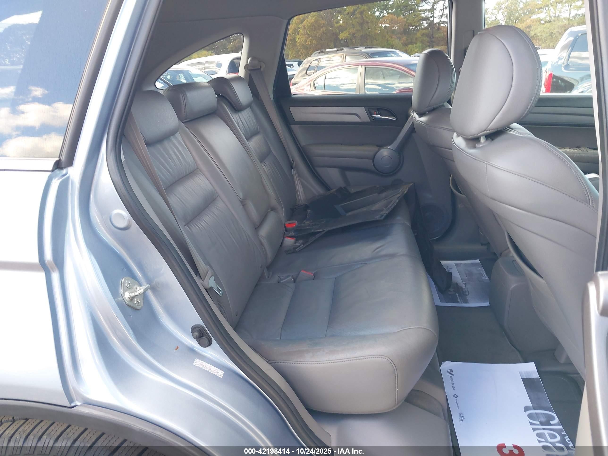 2008 Honda Cr-v Exl Синий vin: 5J6RE48738L004565