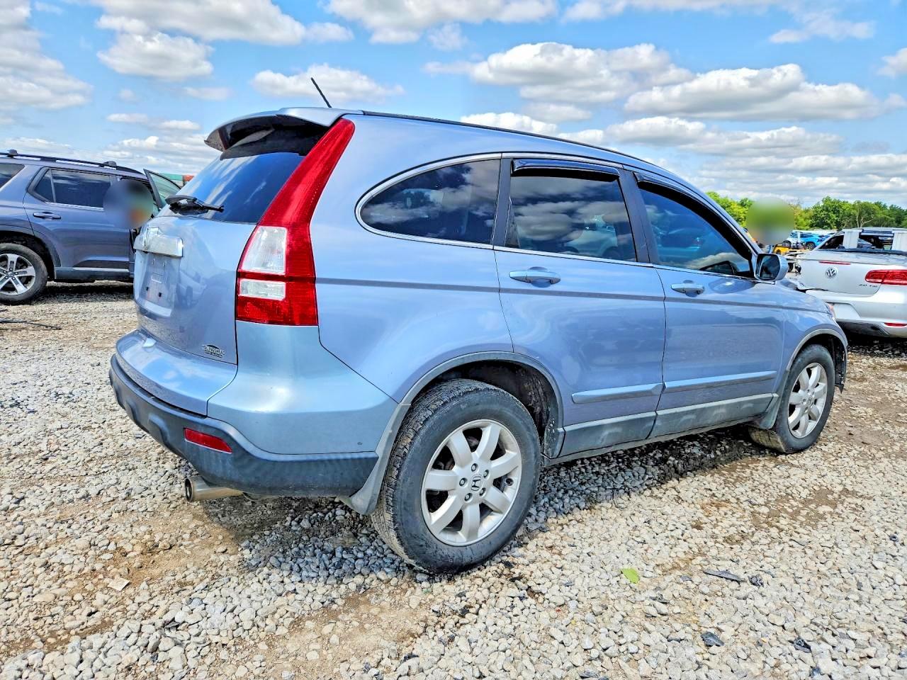2008 Honda Cr-v Exl Blue vin: 5J6RE48738L021009
