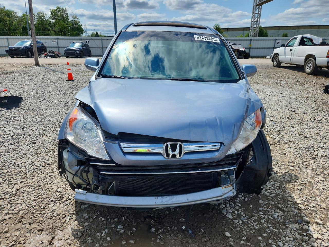 2008 Honda Cr-v Exl Blue vin: 5J6RE48738L021009