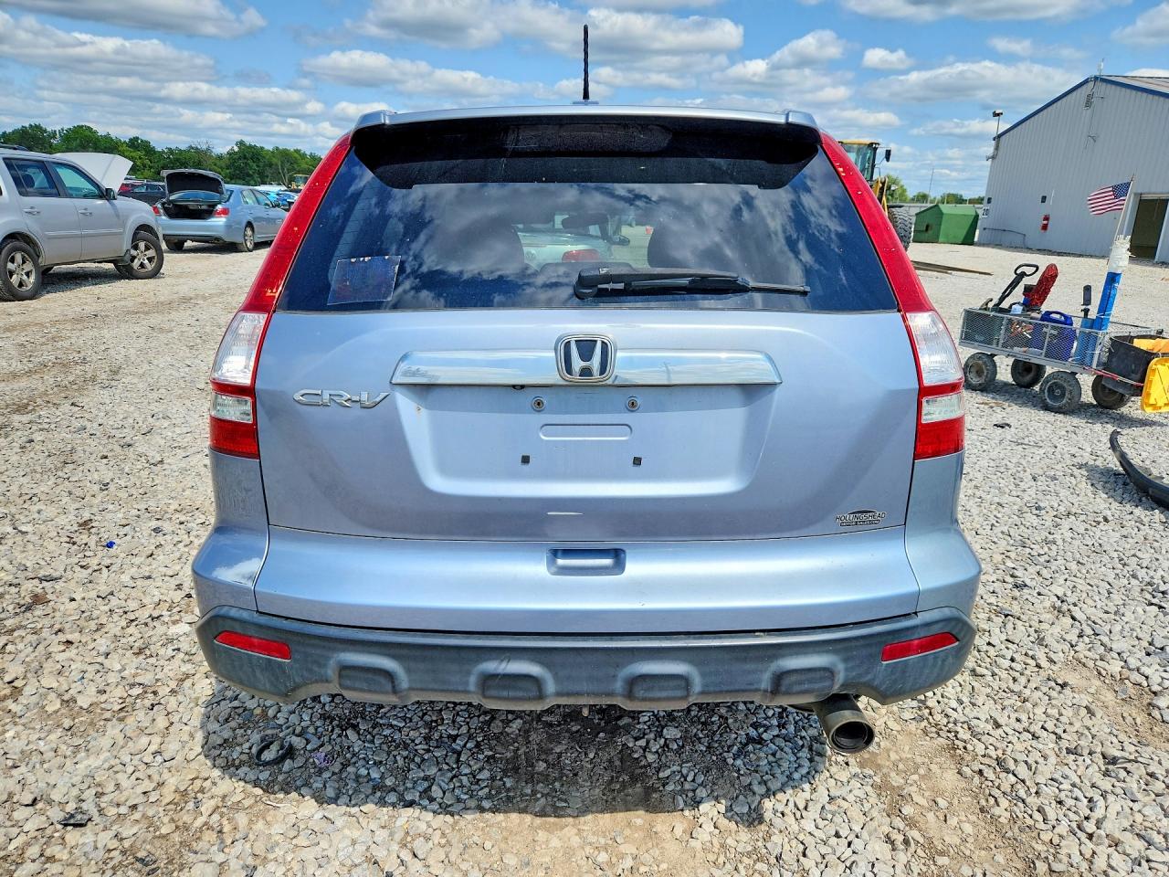 2008 Honda Cr-v Exl Blue vin: 5J6RE48738L021009