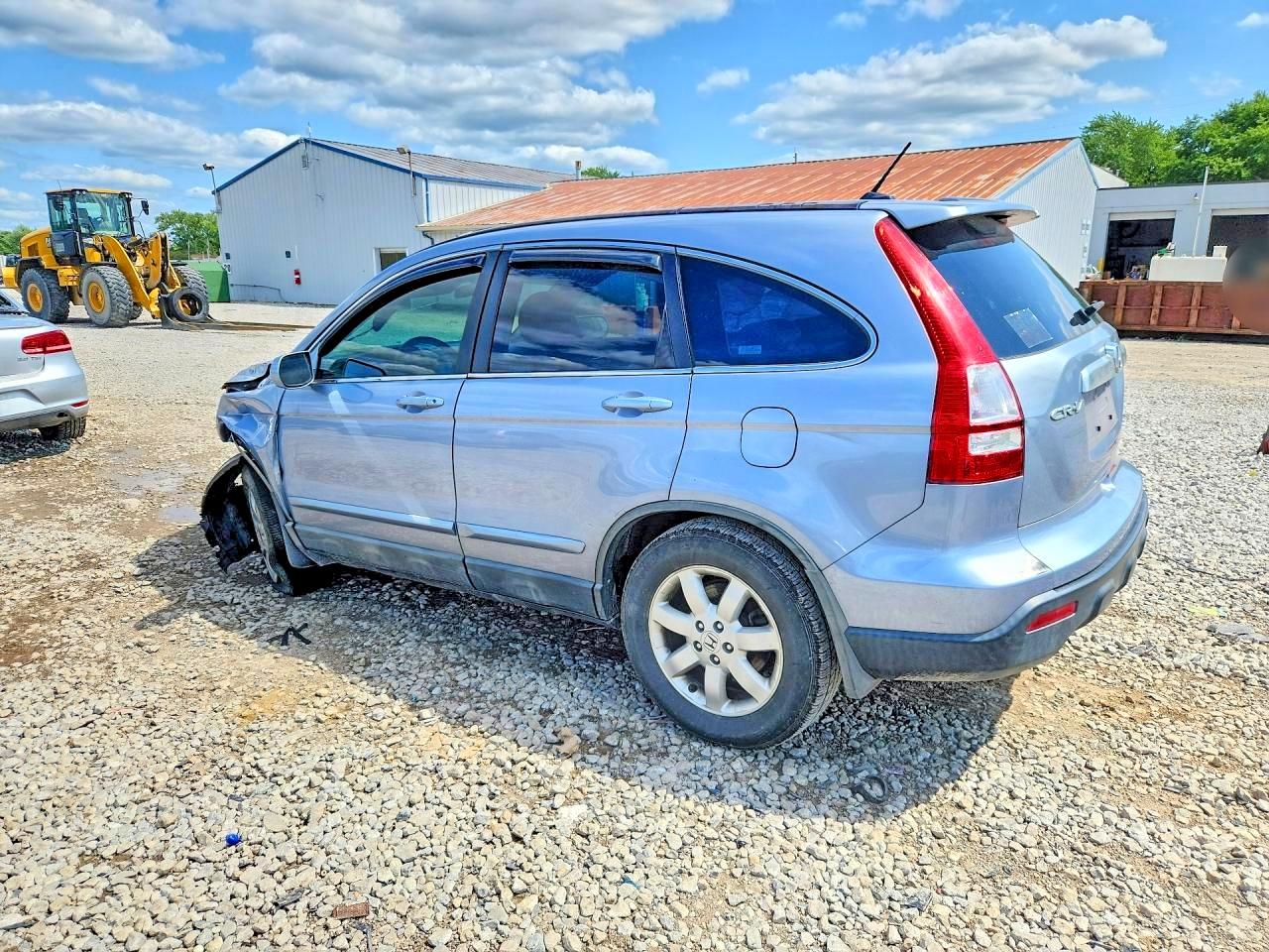2008 Honda Cr-v Exl Blue vin: 5J6RE48738L021009