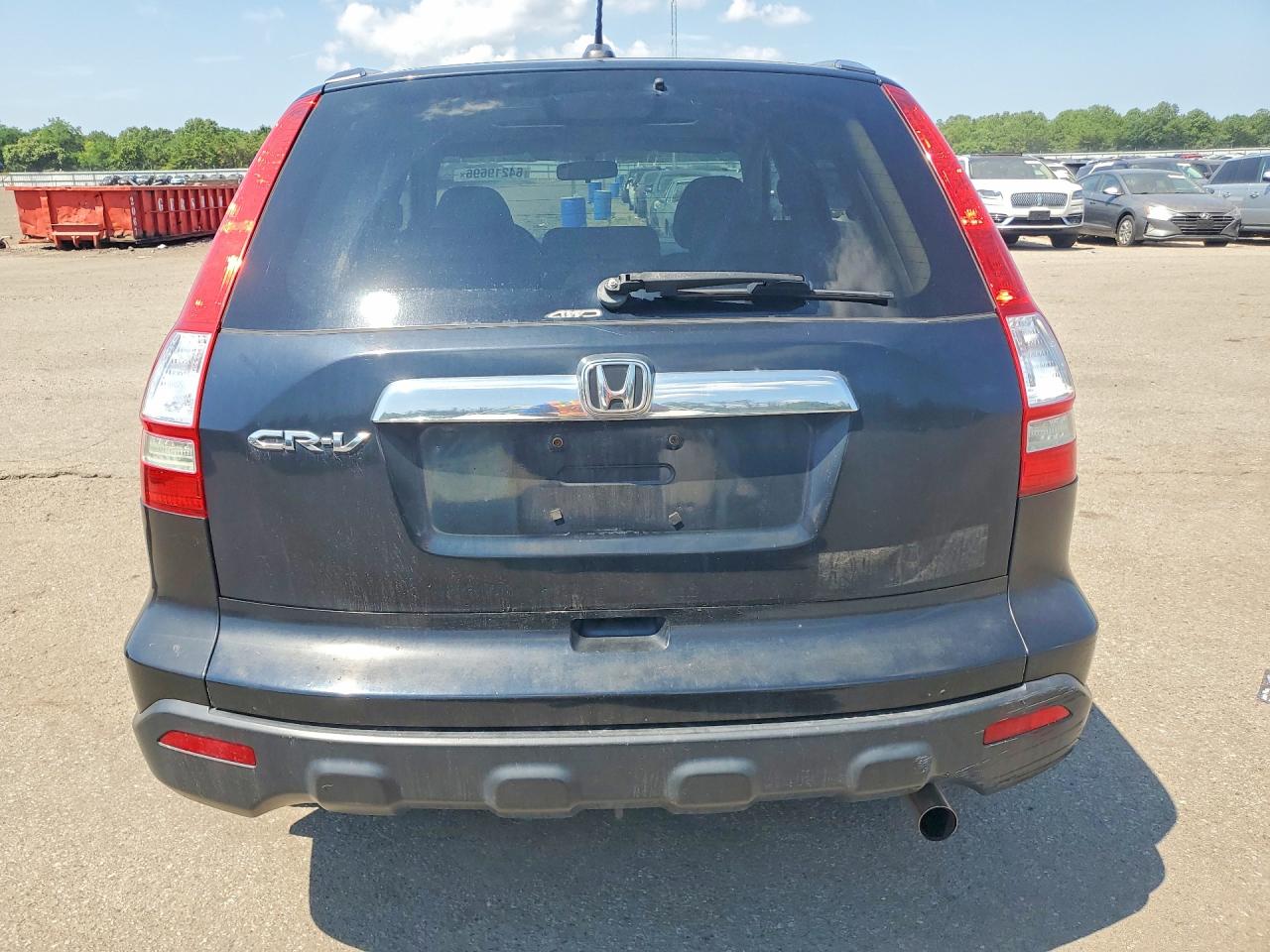 2008 Honda Cr-v Exl Black vin: 5J6RE48738L029787