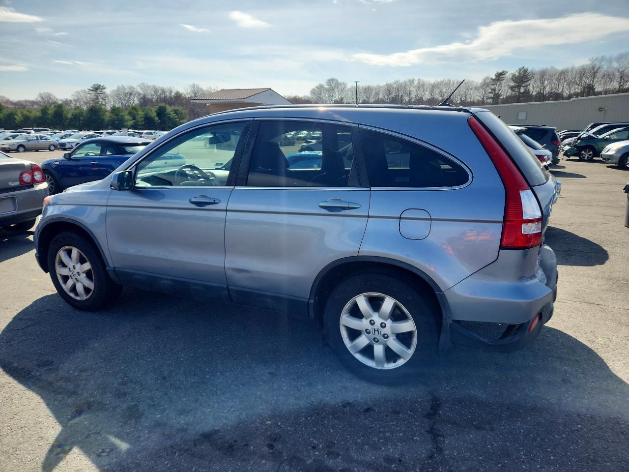2008 Honda Cr-v Exl Silver vin: 5J6RE48738L035217
