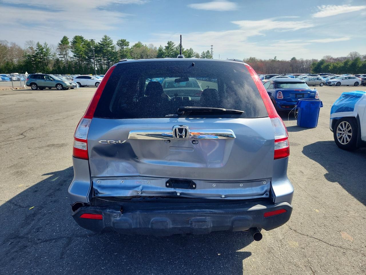 2008 Honda Cr-v Exl Silver vin: 5J6RE48738L035217