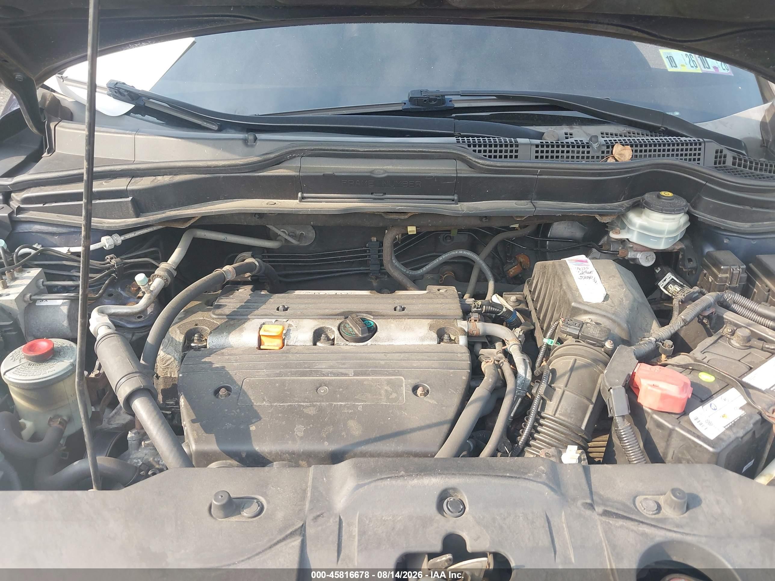 2008 Honda Cr-v Exl Dark Blue vin: 5J6RE48738L036089