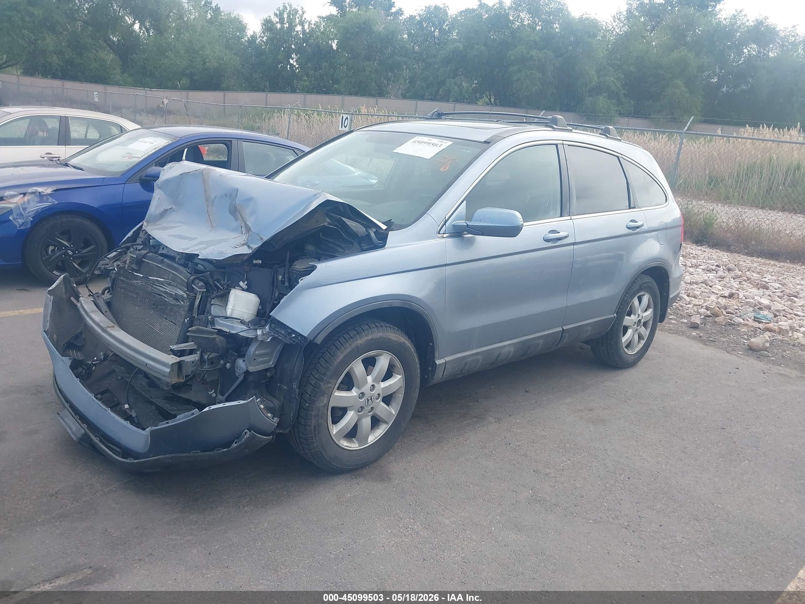 2008 Honda Cr-v Ex-l Серебряный vin: 5J6RE48738L042359