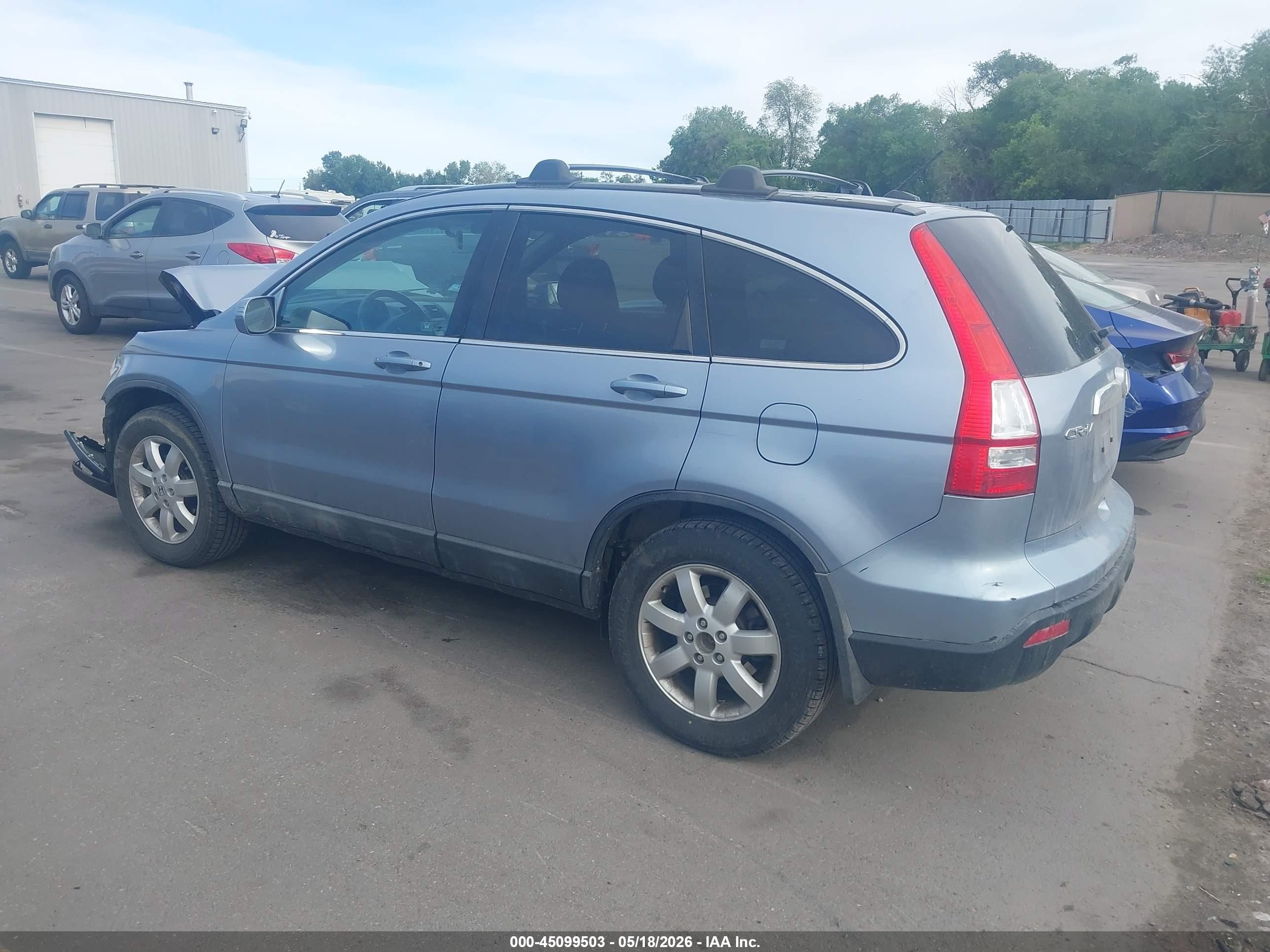 2008 Honda Cr-v Ex-l Серебряный vin: 5J6RE48738L042359