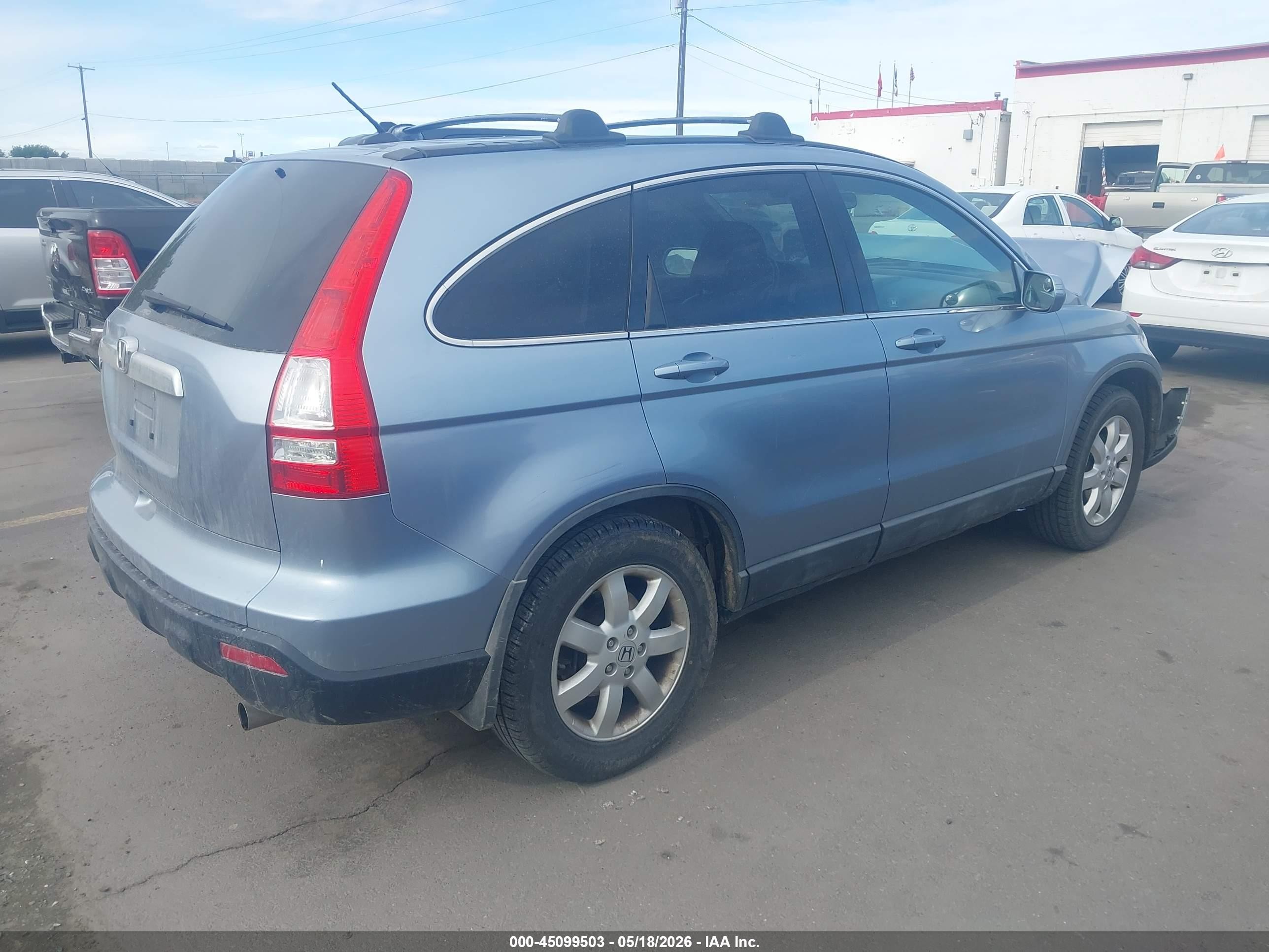 2008 Honda Cr-v Ex-l Серебряный vin: 5J6RE48738L042359