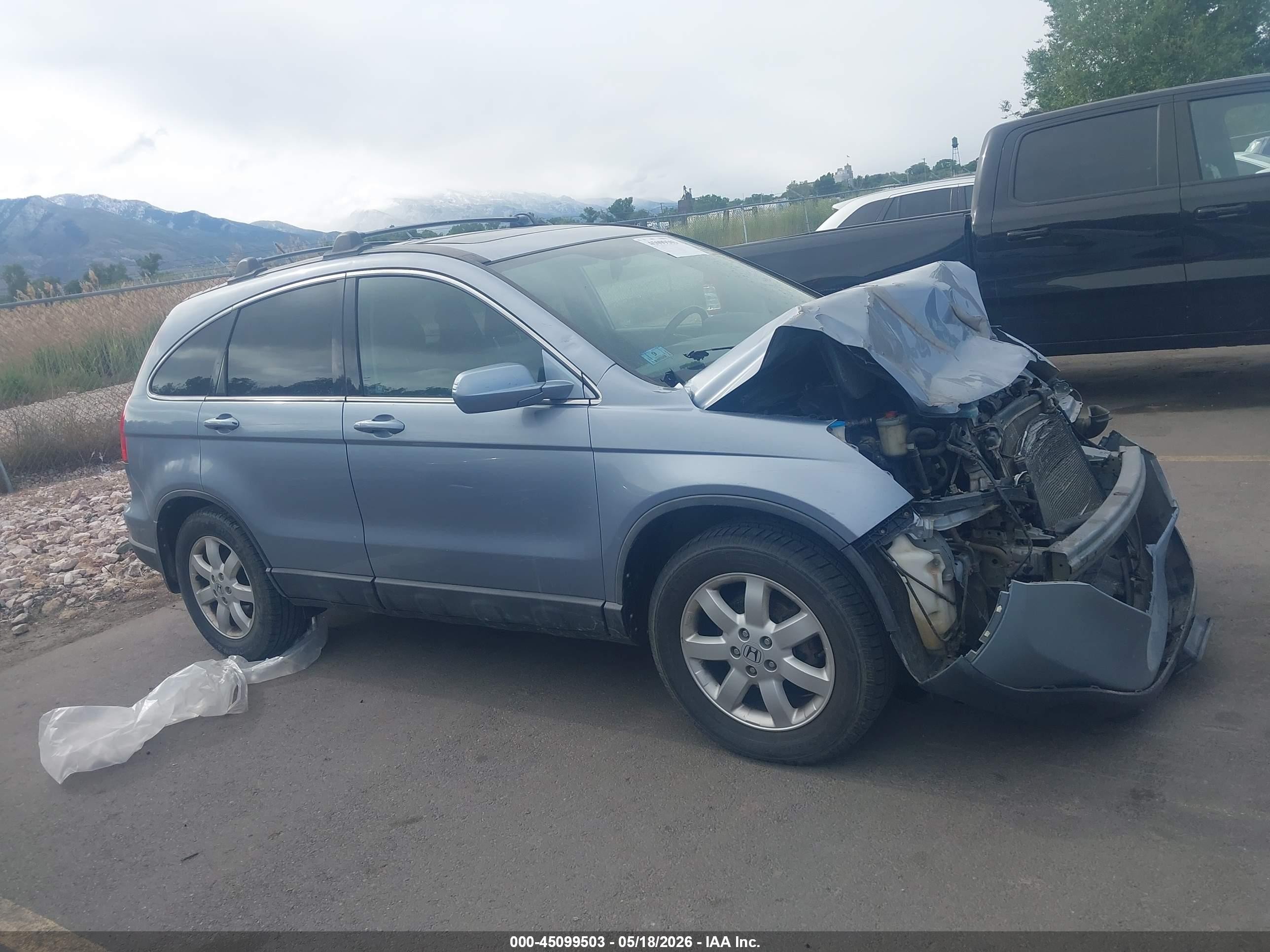 2008 Honda Cr-v Ex-l Серебряный vin: 5J6RE48738L042359