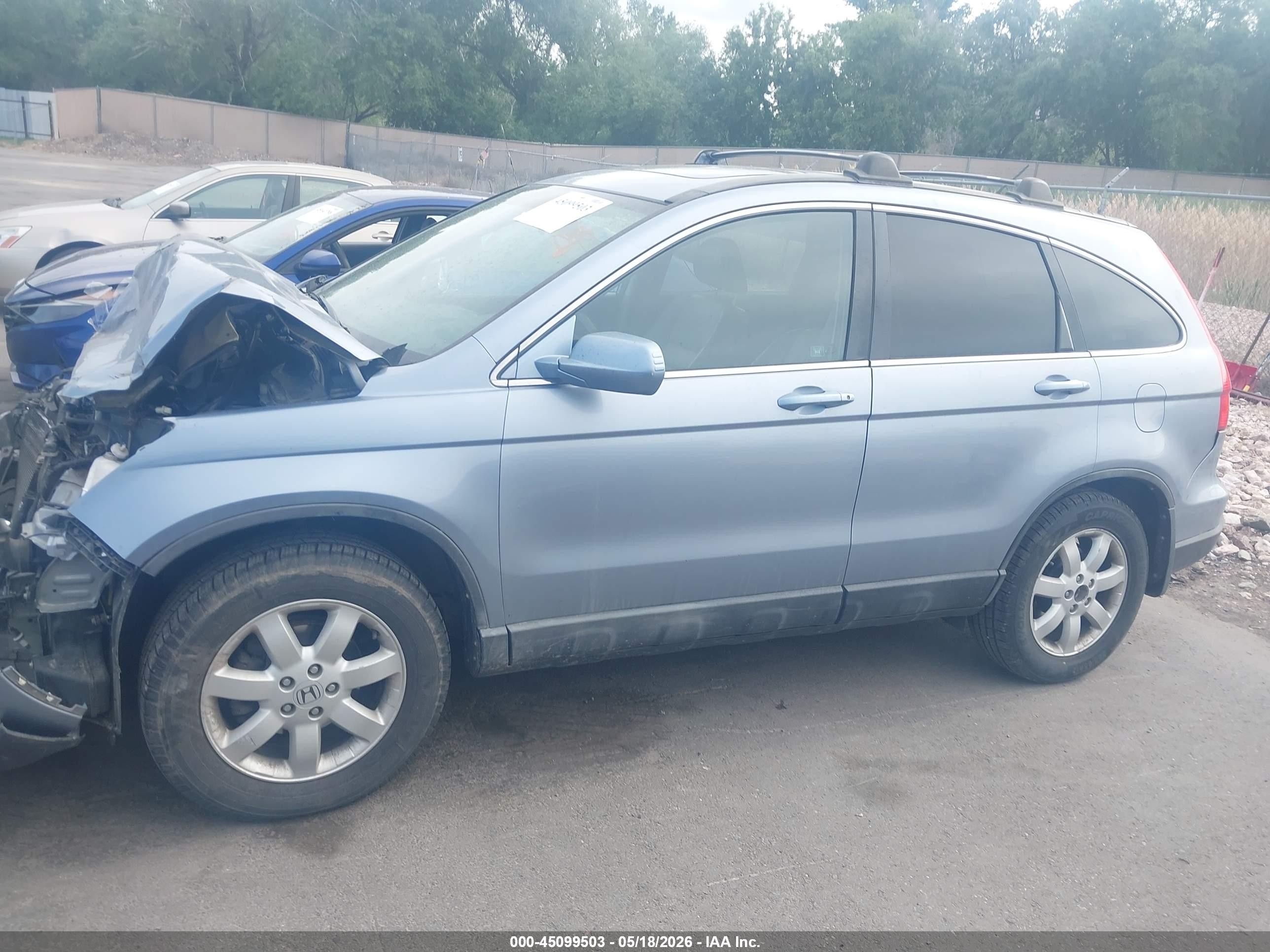 2008 Honda Cr-v Ex-l Серебряный vin: 5J6RE48738L042359