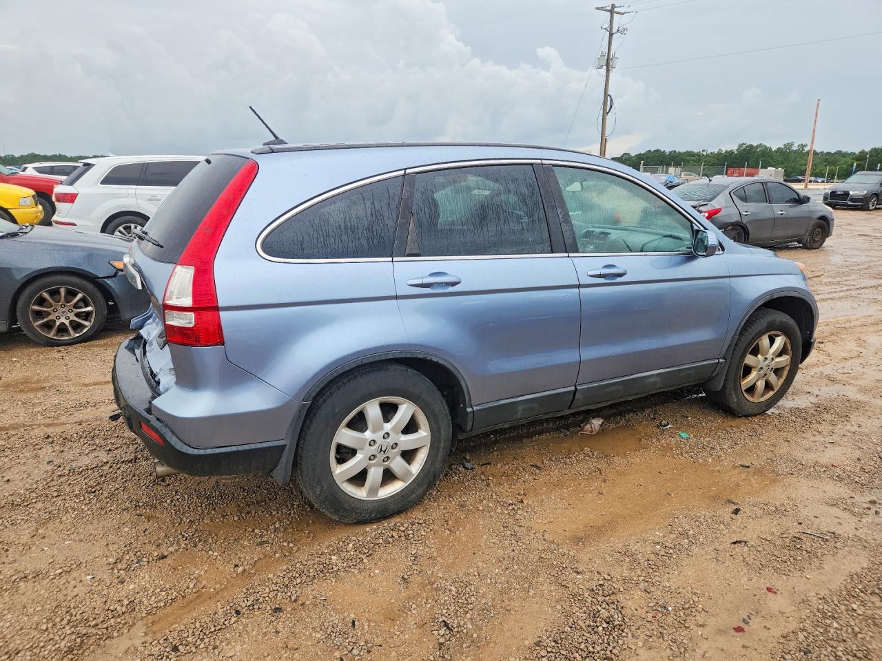 2008 Honda Cr-v Exl Blue vin: 5J6RE48738L046119