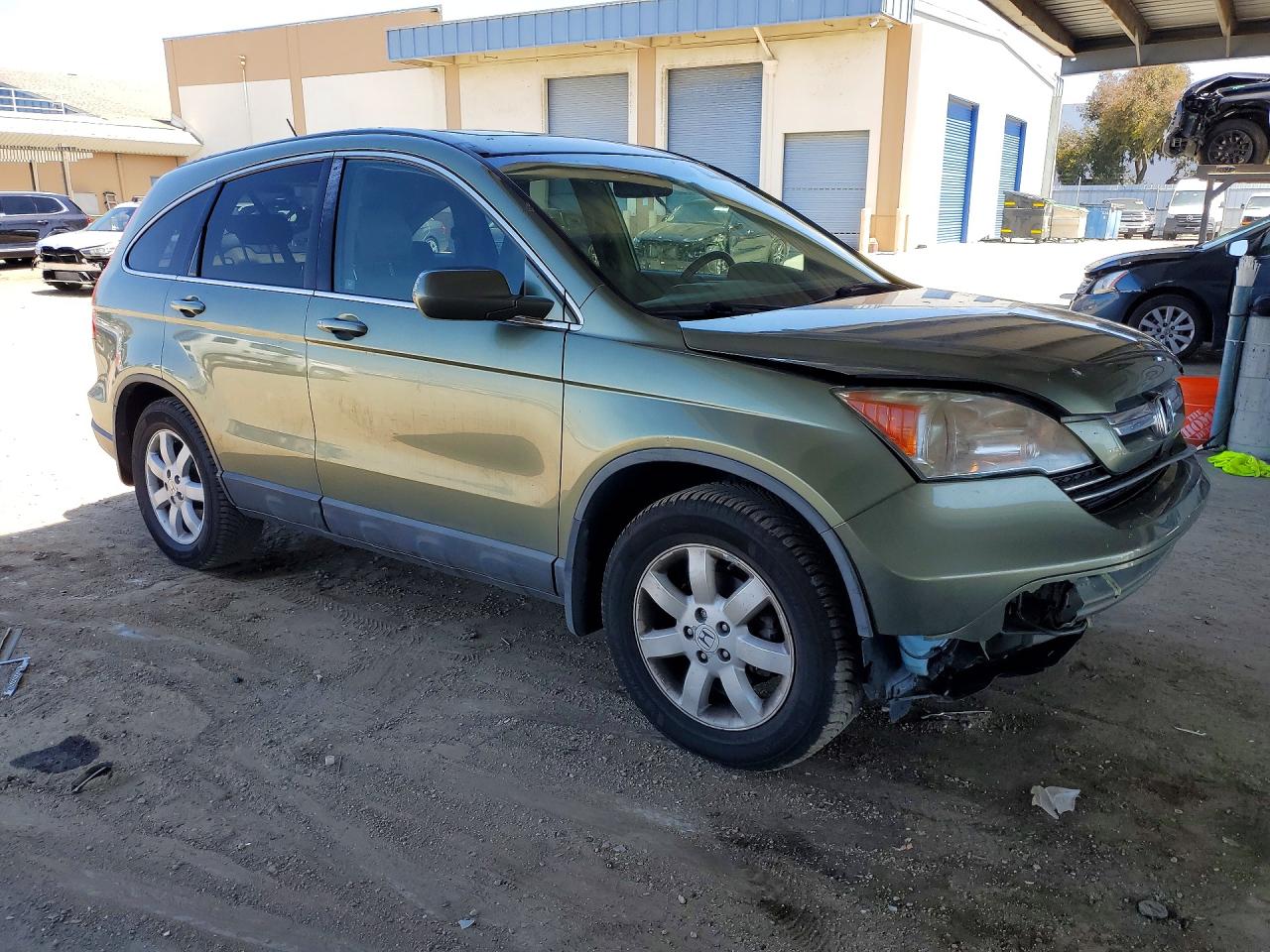 2008 Honda Cr-v Exl Green vin: 5J6RE48738L049196