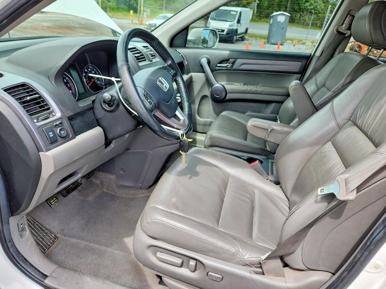 2009 Honda Cr-v Exl White vin: 5J6RE48739L003210