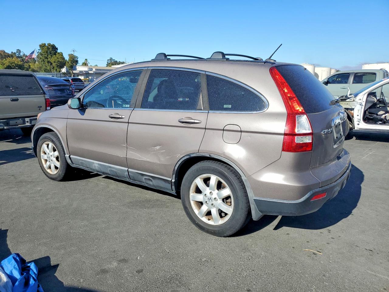2009 Honda Cr-v Exl Brown vin: 5J6RE48739L014174