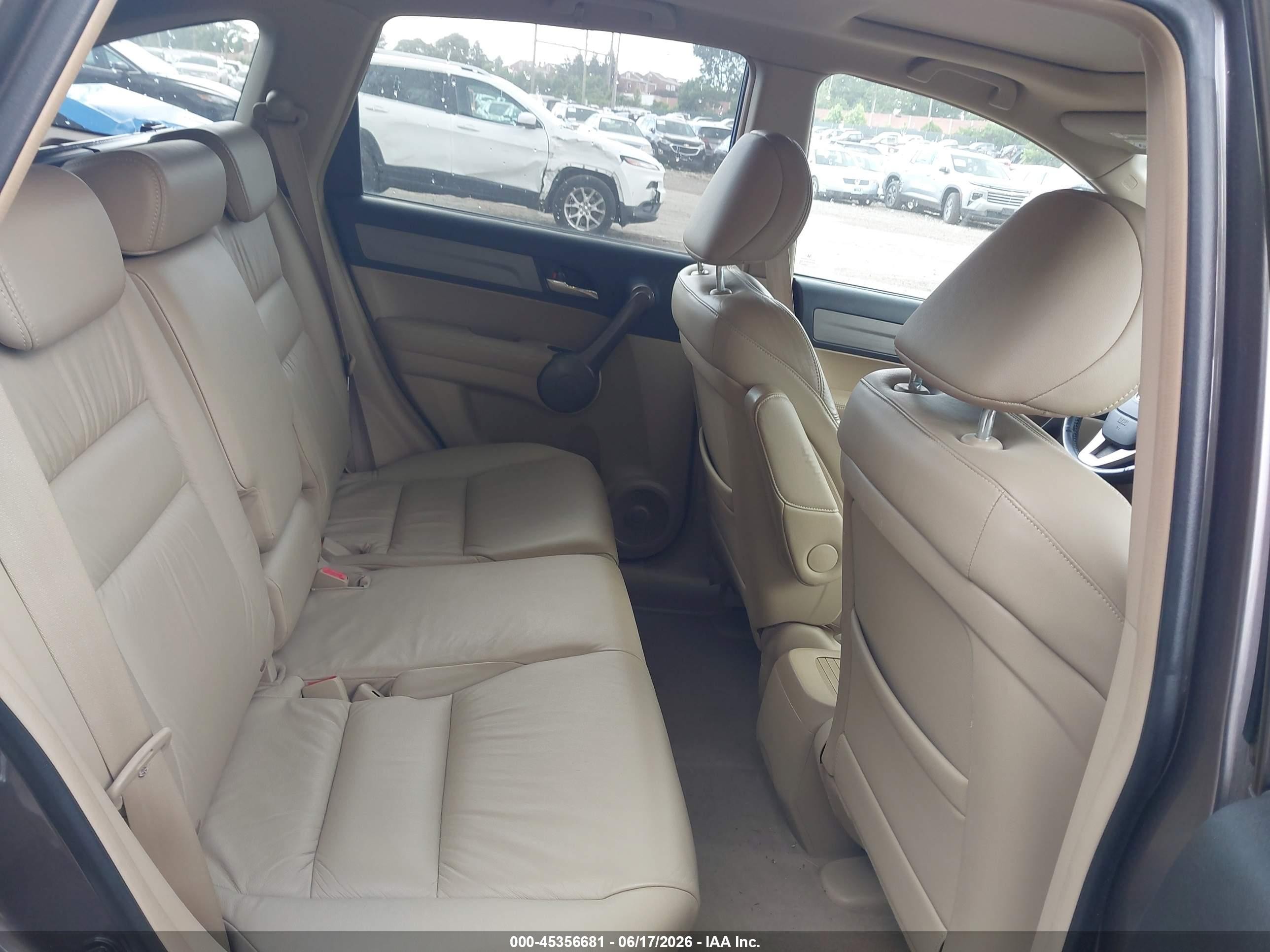 2009 Honda Cr-v Ex-l Champagne vin: 5J6RE48739L015230