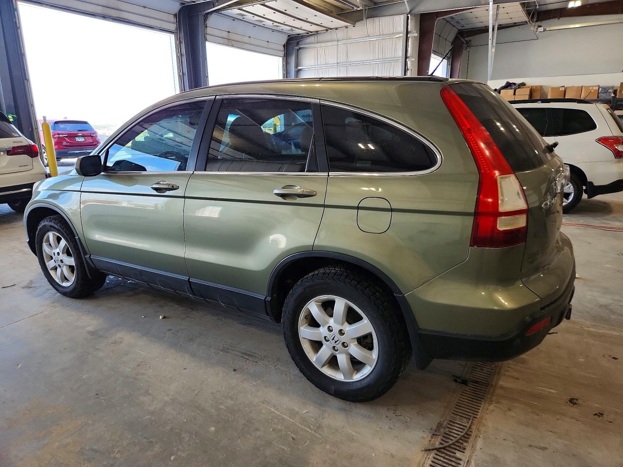 2009 Honda Cr-v Exl Зеленый vin: 5J6RE48739L027670