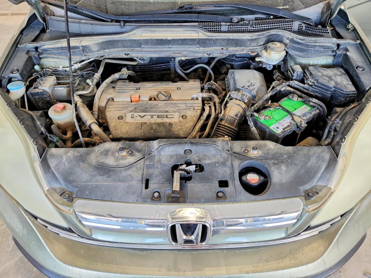 2009 Honda Cr-v Exl Зеленый vin: 5J6RE48739L027670