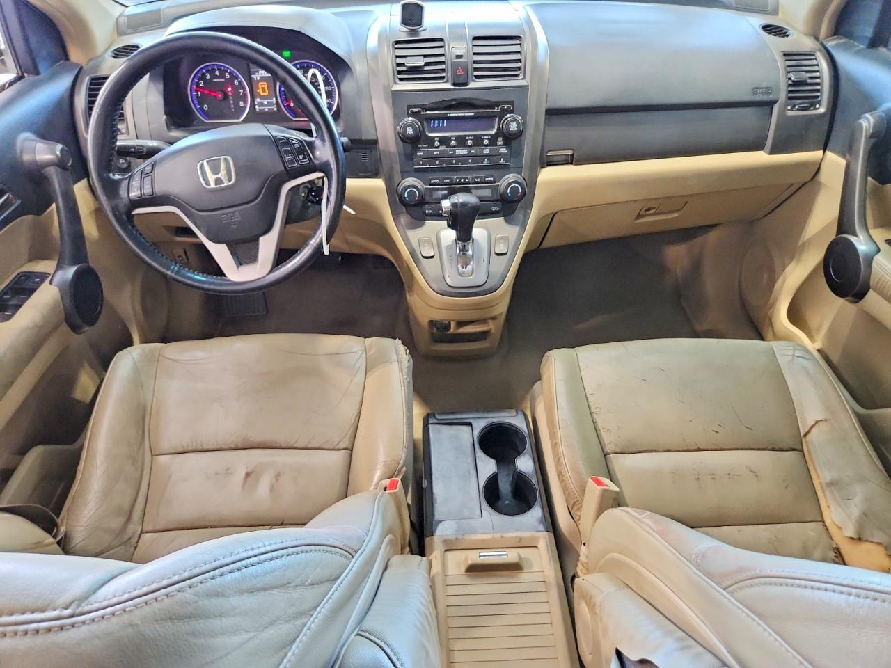 2009 Honda Cr-v Exl Зеленый vin: 5J6RE48739L027670