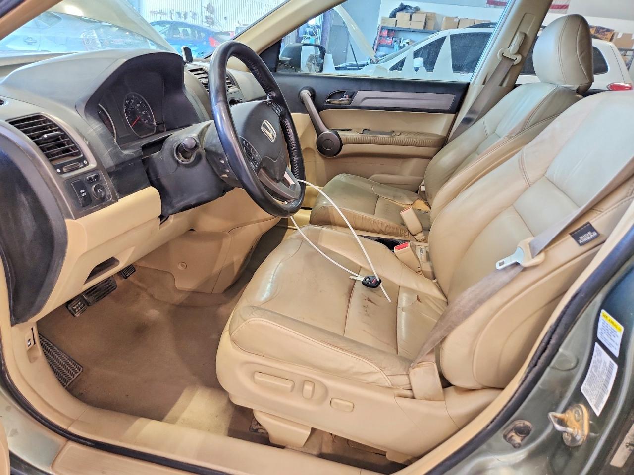 2009 Honda Cr-v Exl Зеленый vin: 5J6RE48739L027670