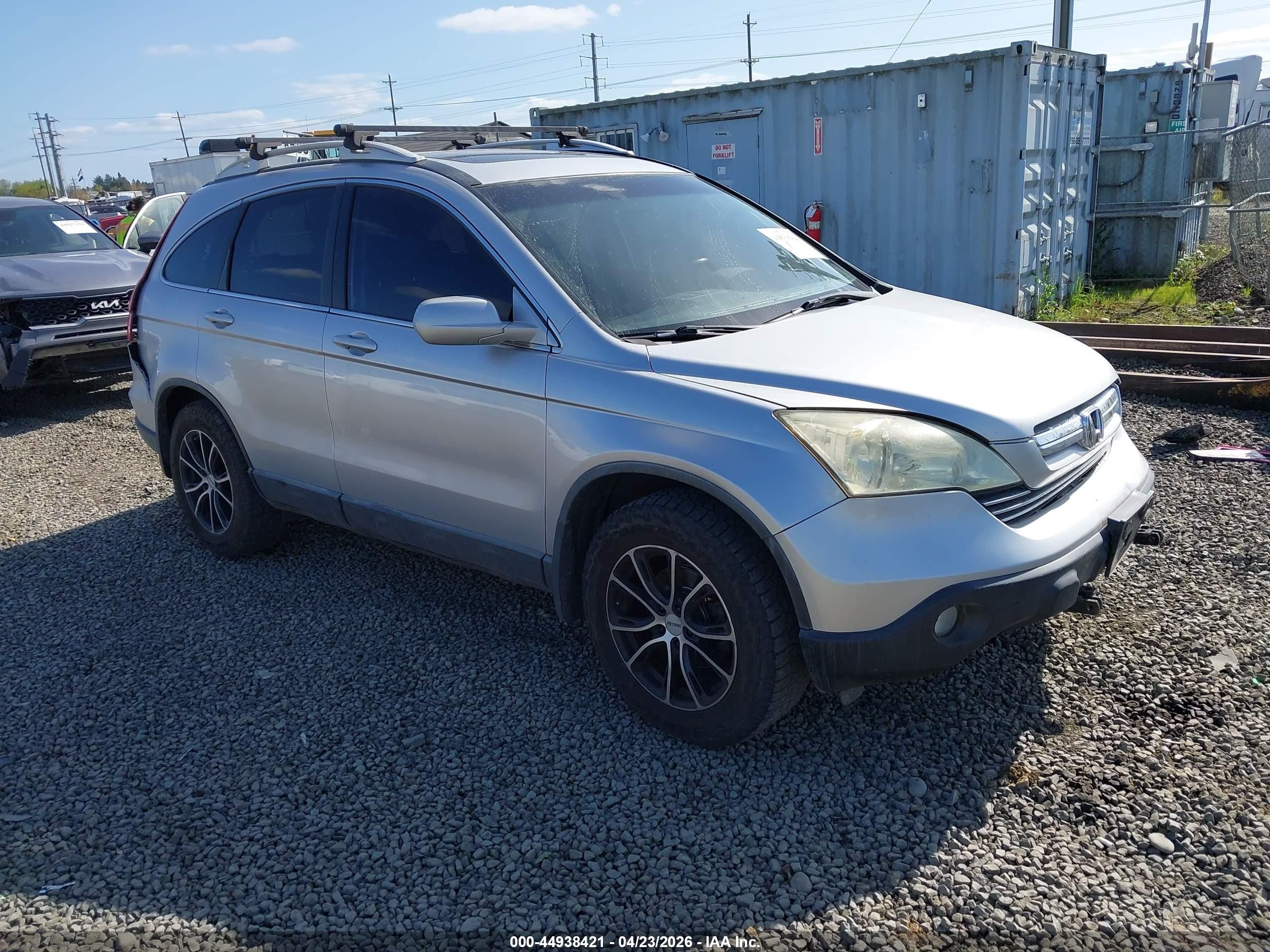 2009 Honda Cr-v Ex-l Silver vin: 5J6RE48739L029015