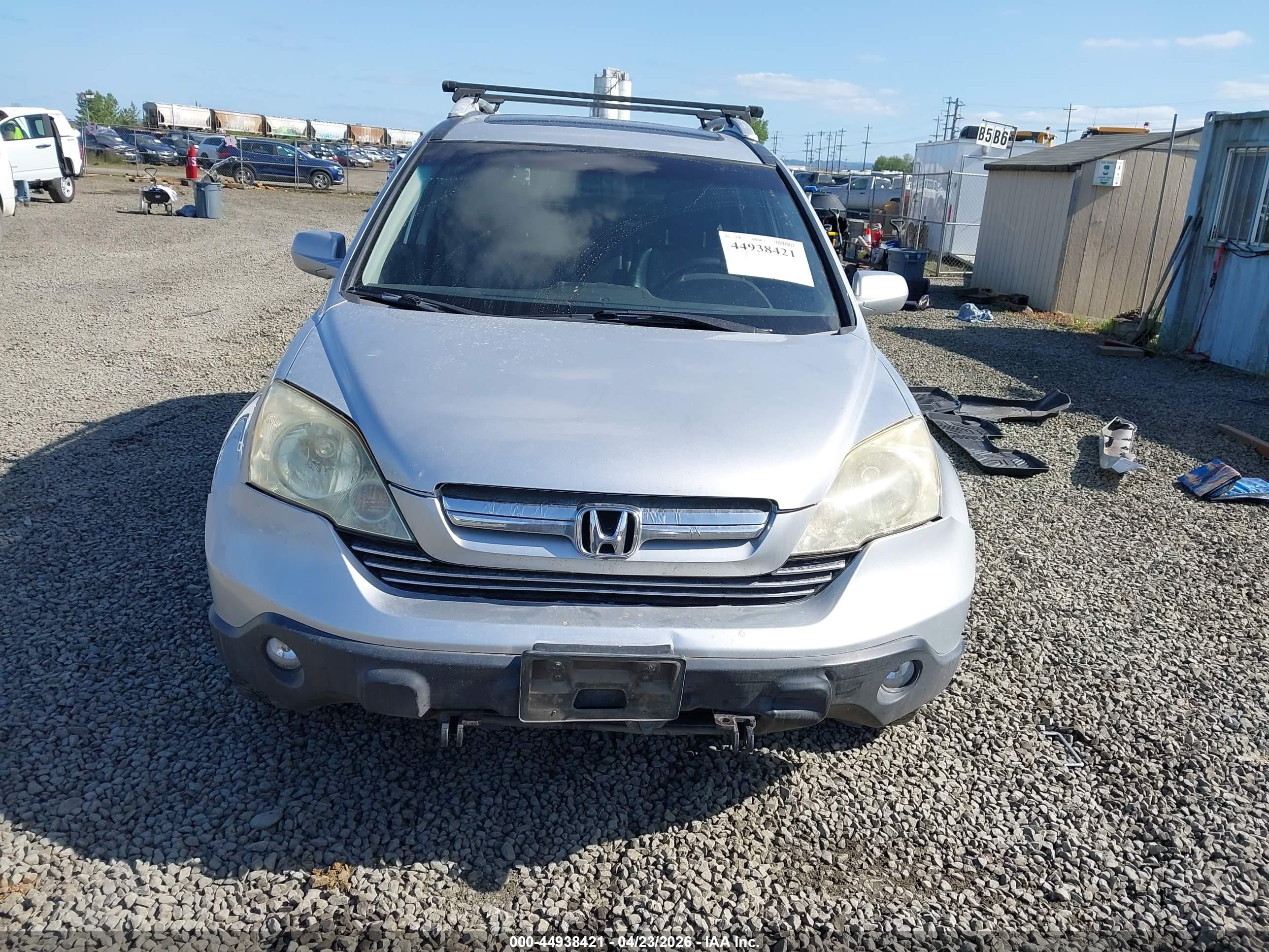 2009 Honda Cr-v Ex-l Silver vin: 5J6RE48739L029015