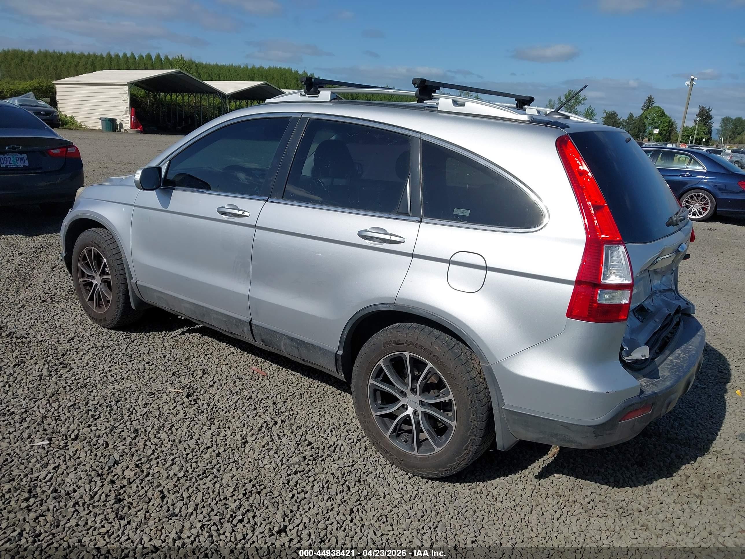 2009 Honda Cr-v Ex-l Silver vin: 5J6RE48739L029015