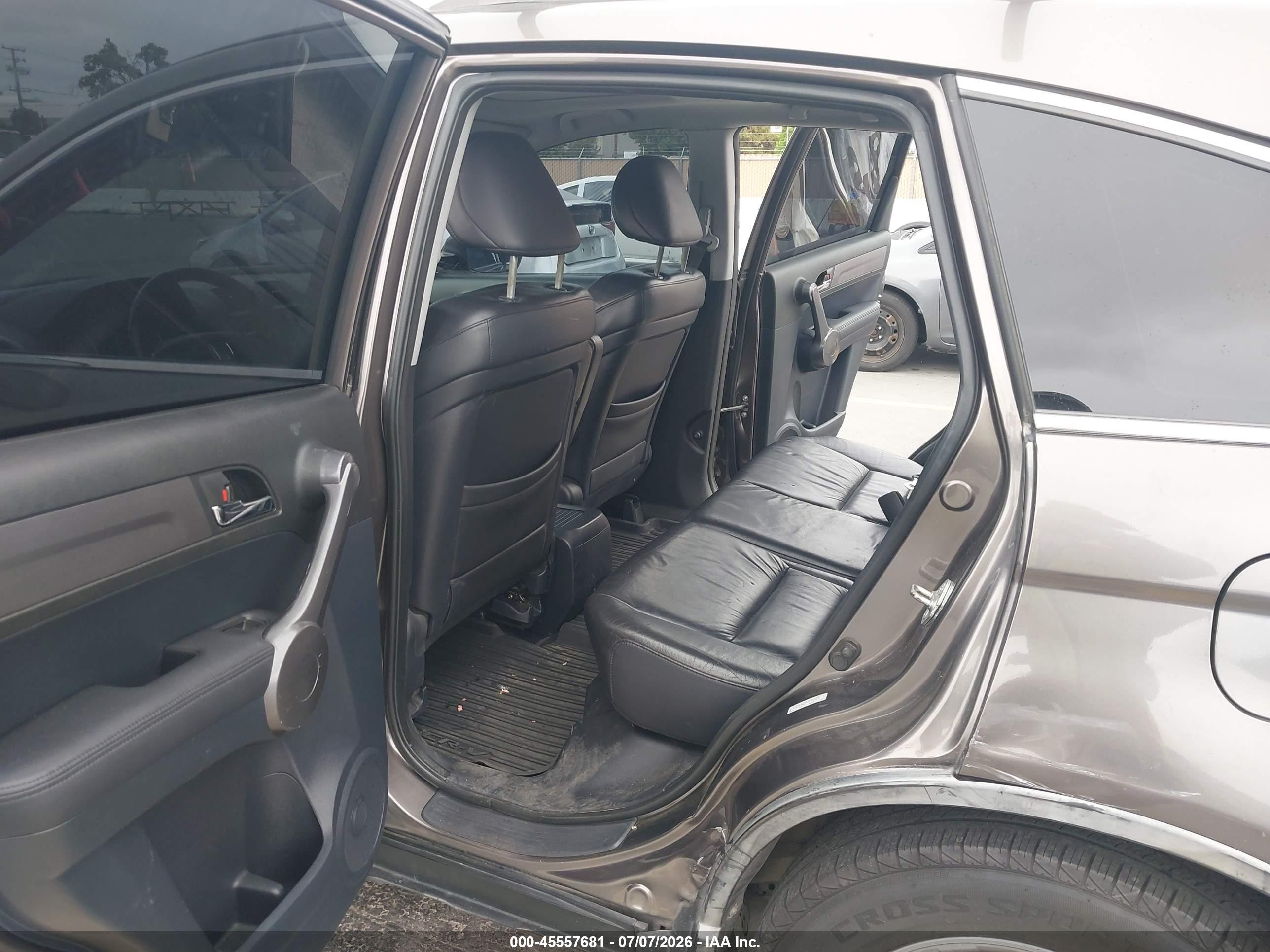 2009 Honda Cr-v Ex-l Коричневый vin: 5J6RE48739L034151