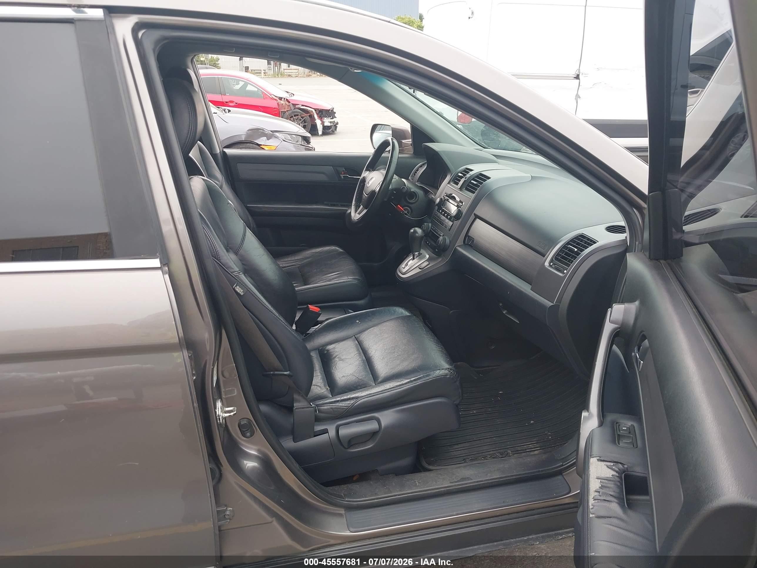 2009 Honda Cr-v Ex-l Коричневый vin: 5J6RE48739L034151