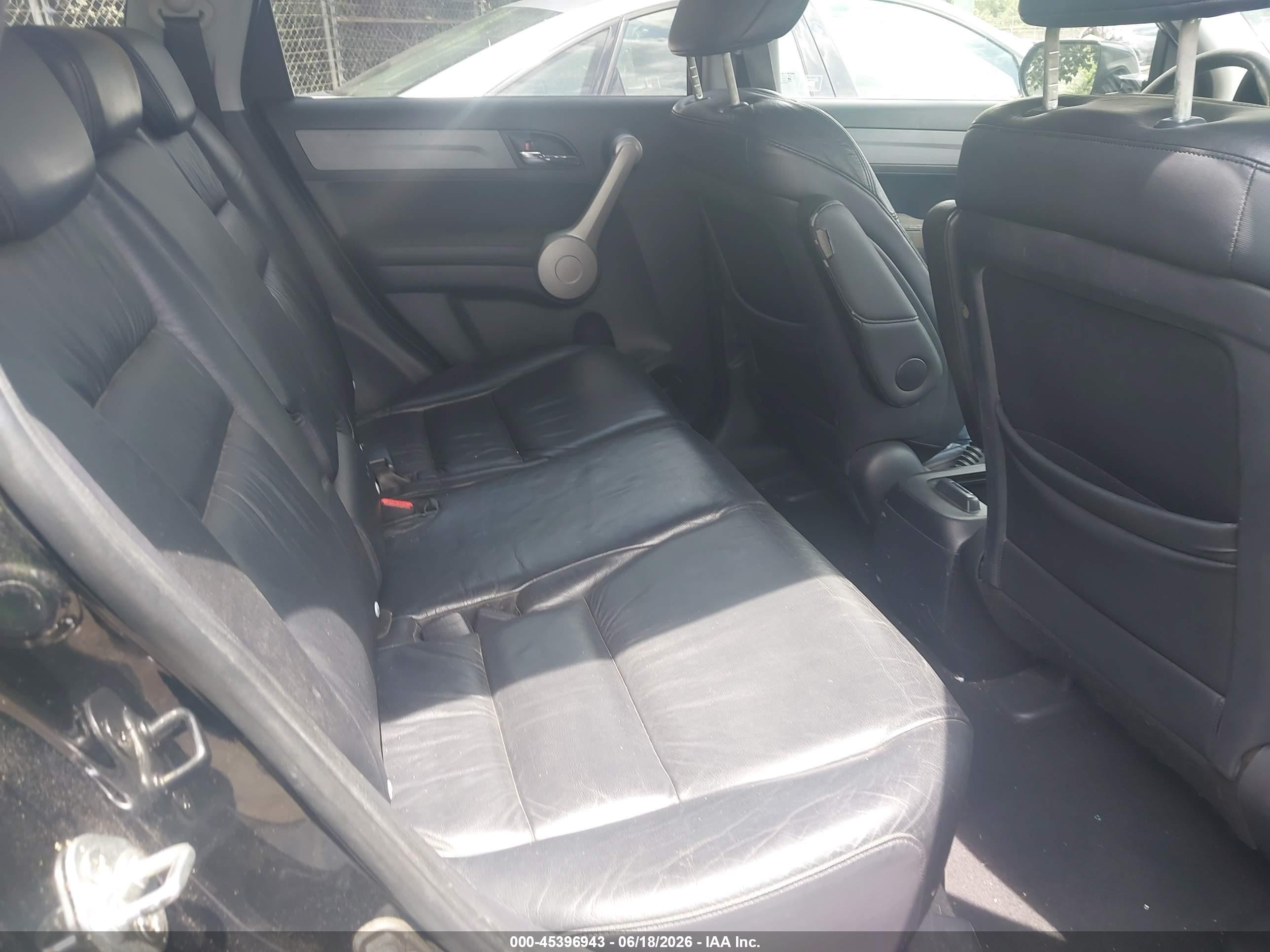 2007 Honda Cr-v Ex-l Black vin: 5J6RE48747L000085