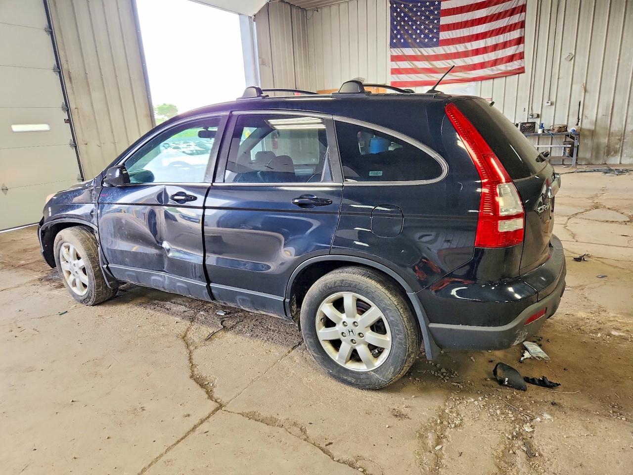 2007 Honda Cr-v Exl Black vin: 5J6RE48747L009837