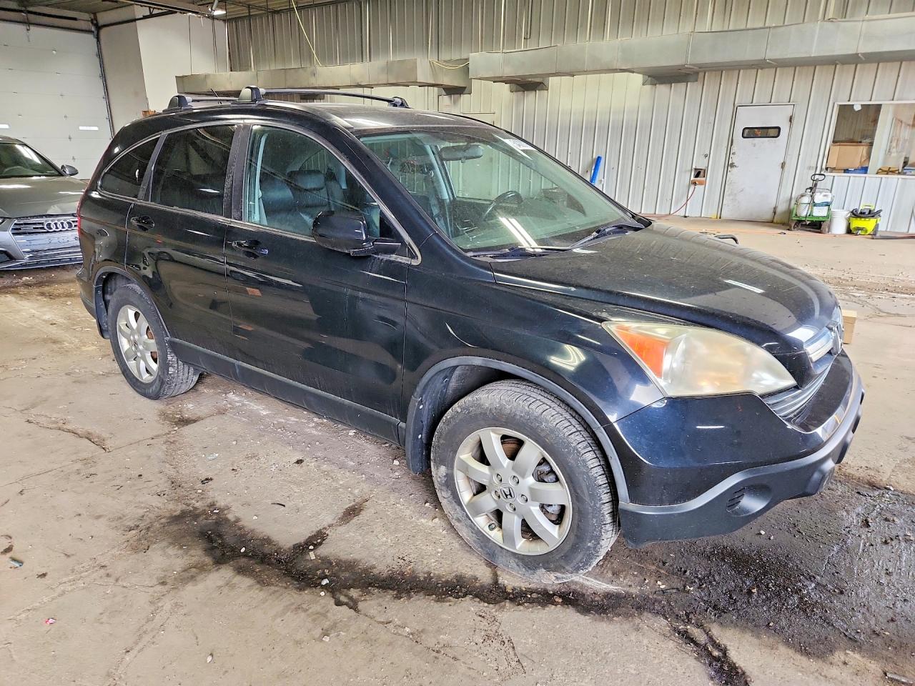 2007 Honda Cr-v Exl Black vin: 5J6RE48747L009837