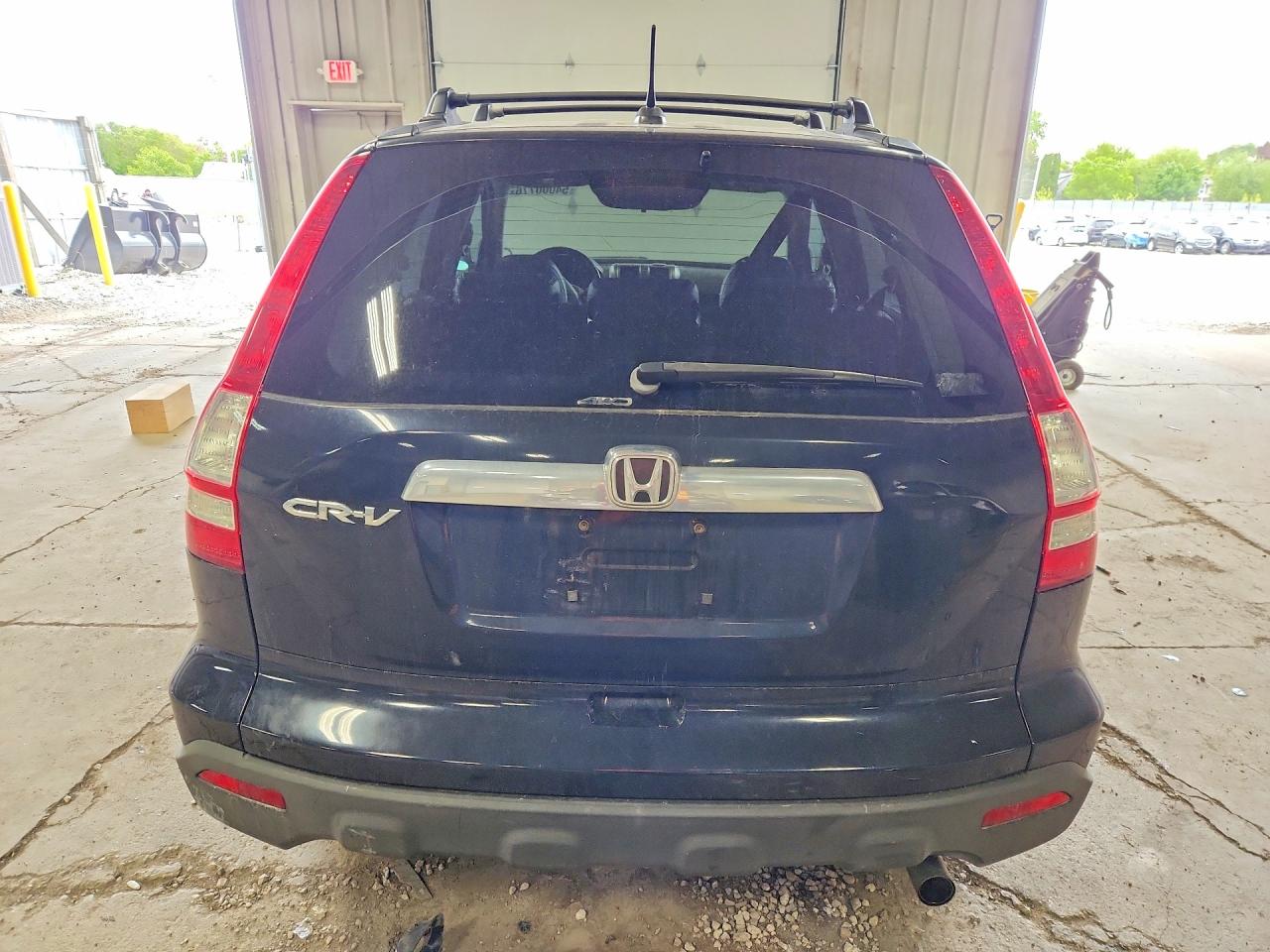 2007 Honda Cr-v Exl Black vin: 5J6RE48747L009837